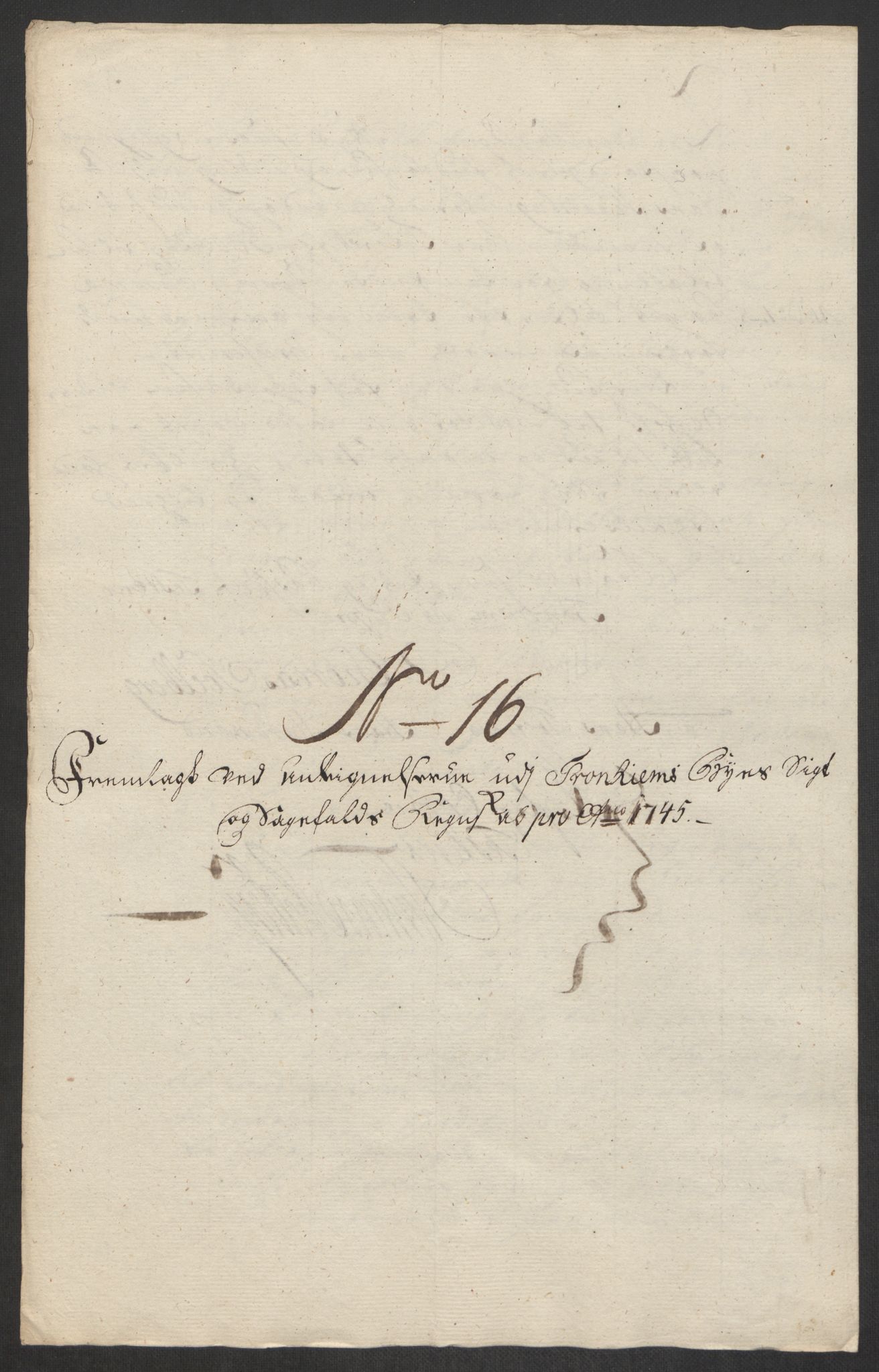 Rentekammeret inntil 1814, Reviderte regnskaper, Byregnskaper, RA/EA-4066/R/Rs/L0541: [S22] Sikt og sakefall, 1743-1746, p. 304