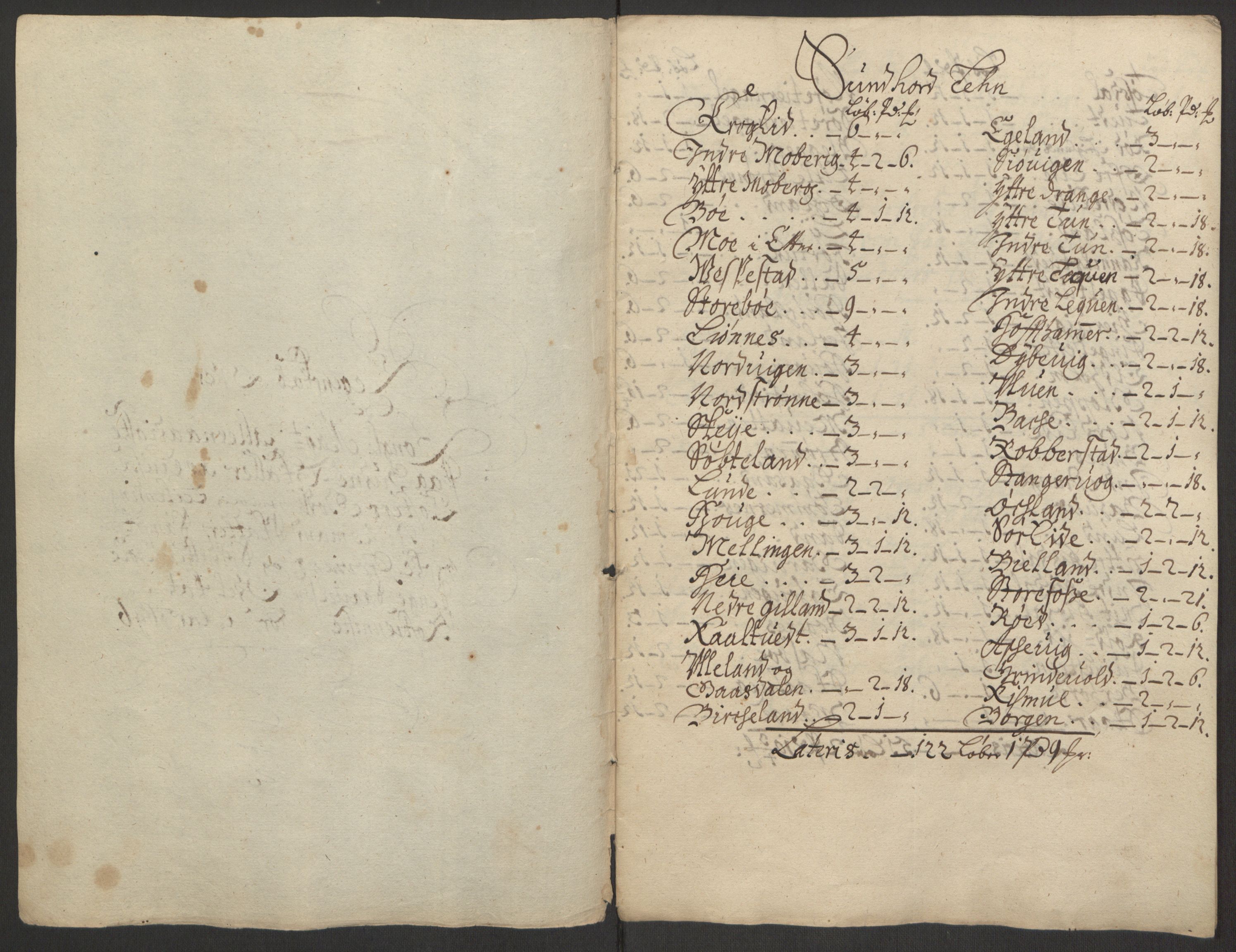 Rentekammeret inntil 1814, Reviderte regnskaper, Fogderegnskap, RA/EA-4092/R50/L3159: Fogderegnskap Lyse kloster, 1691-1709, p. 48
