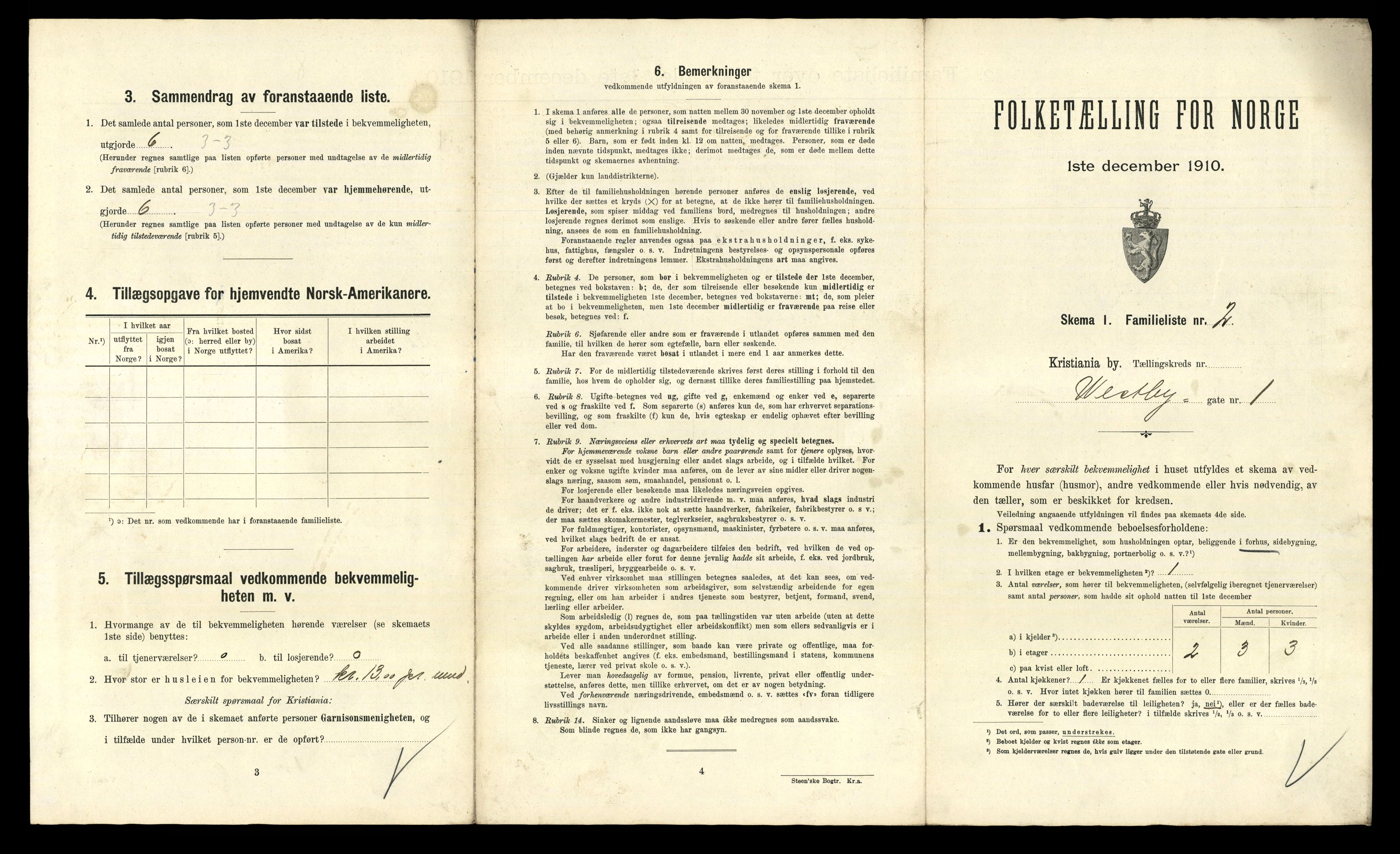 RA, 1910 census for Kristiania, 1910, p. 117939