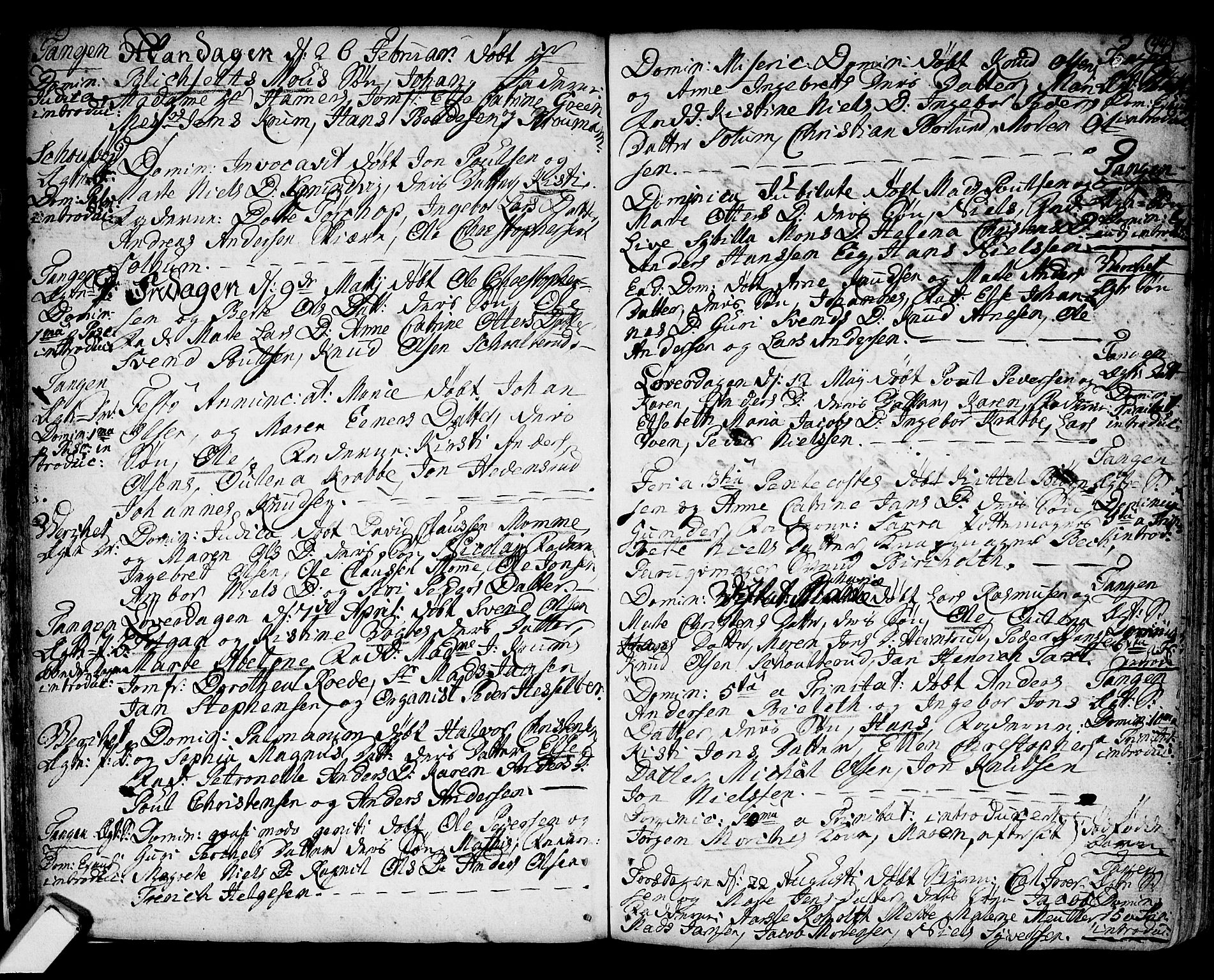 Strømsø kirkebøker, AV/SAKO-A-246/F/Fb/L0002: Parish register (official) no. II 2, 1739-1814, p. 44