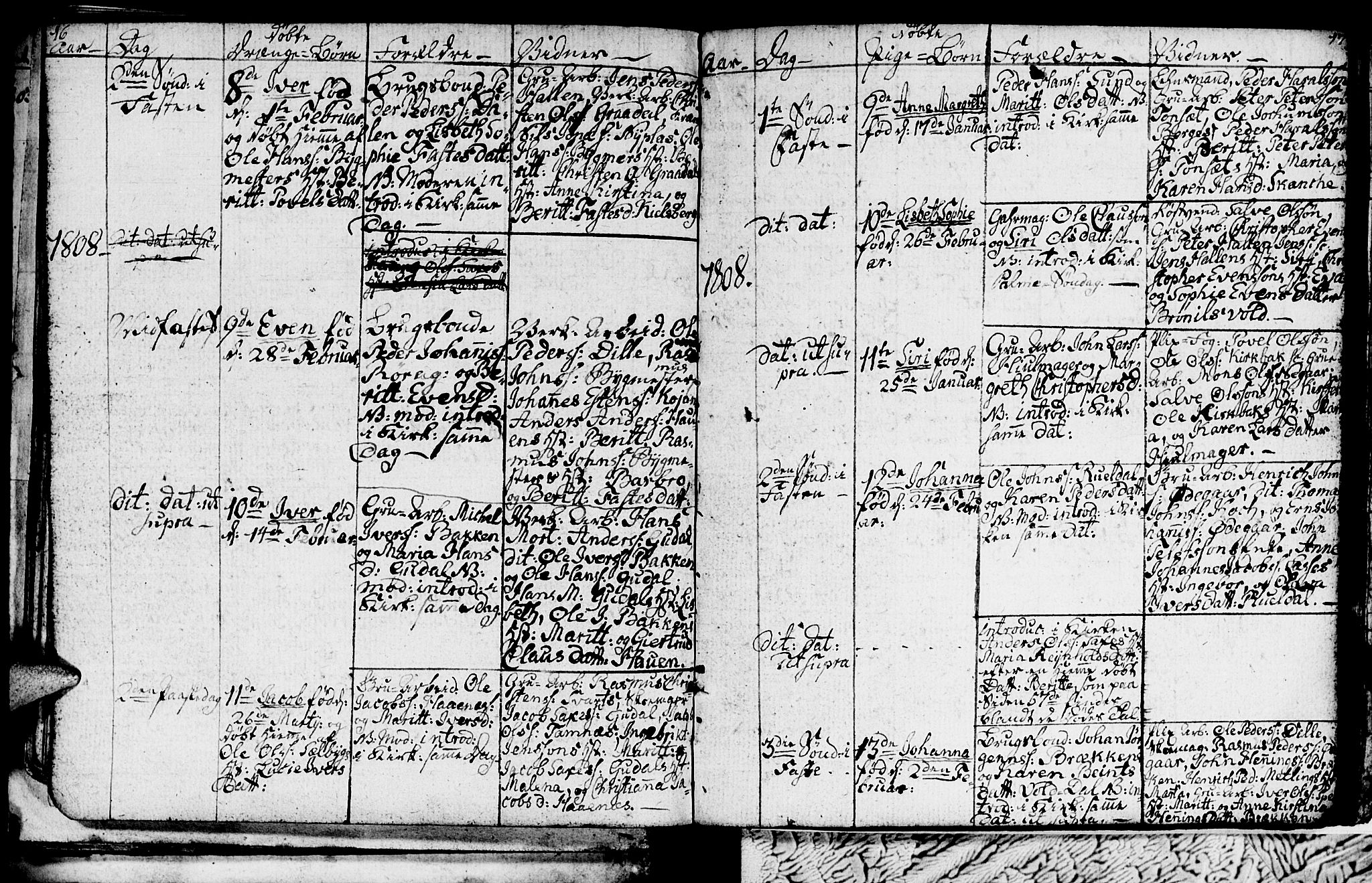 Ministerialprotokoller, klokkerbøker og fødselsregistre - Sør-Trøndelag, SAT/A-1456/681/L0937: Parish register (copy) no. 681C01, 1798-1810, p. 16-17