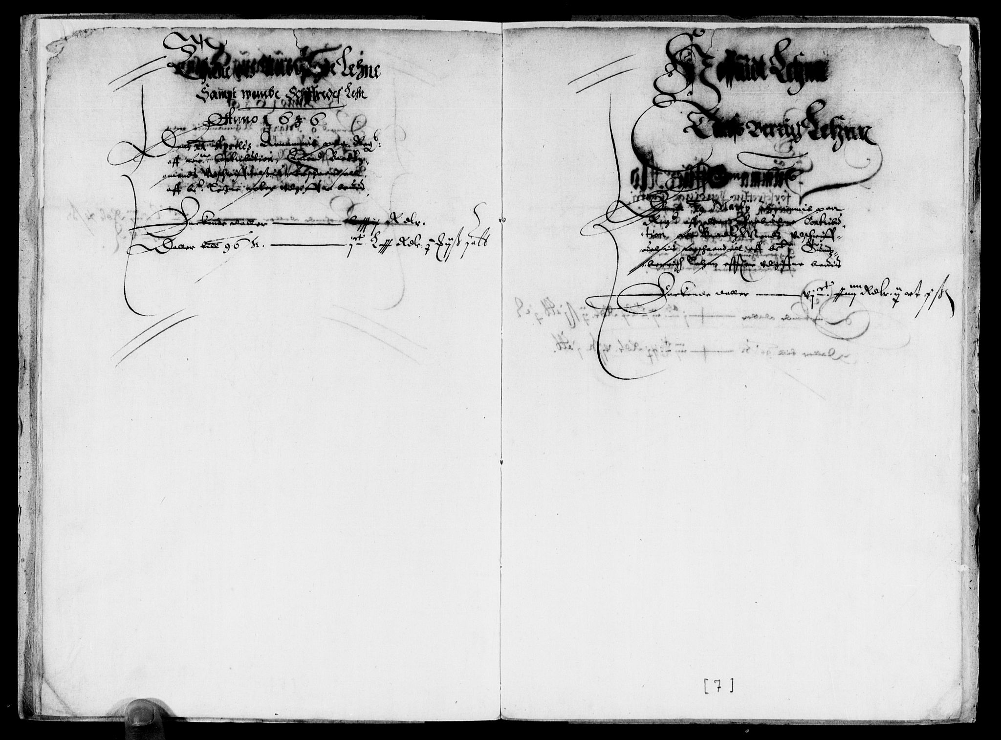 Rentekammeret inntil 1814, Reviderte regnskaper, Lensregnskaper, AV/RA-EA-5023/R/Rb/Rba/L0126: Akershus len, 1635-1636