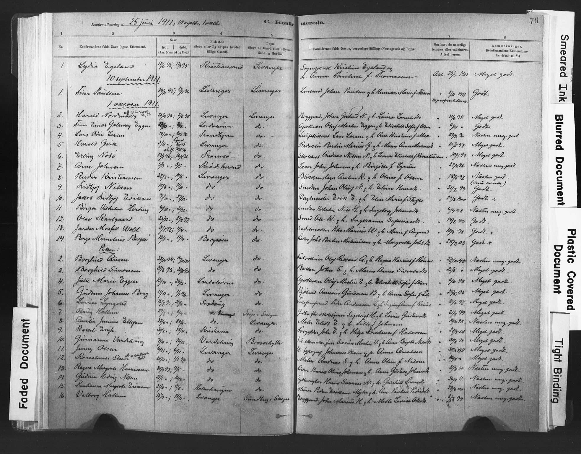Ministerialprotokoller, klokkerbøker og fødselsregistre - Nord-Trøndelag, SAT/A-1458/720/L0189: Parish register (official) no. 720A05, 1880-1911, p. 76