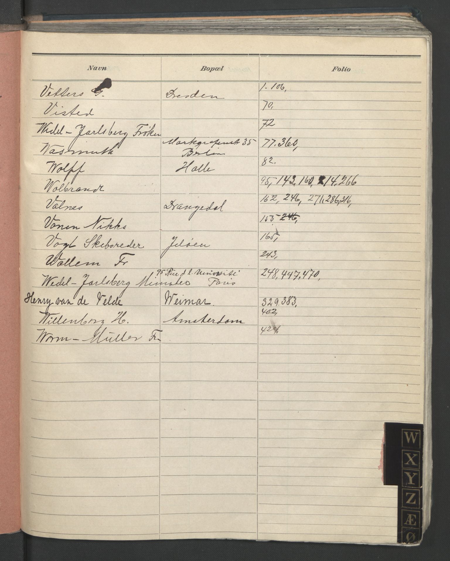 Kunstindustrimuseet i Oslo, NMFK/KIM-1001/B/L0006/0001: Kopibok / Kopibok XV, 1906-1907, p. 23