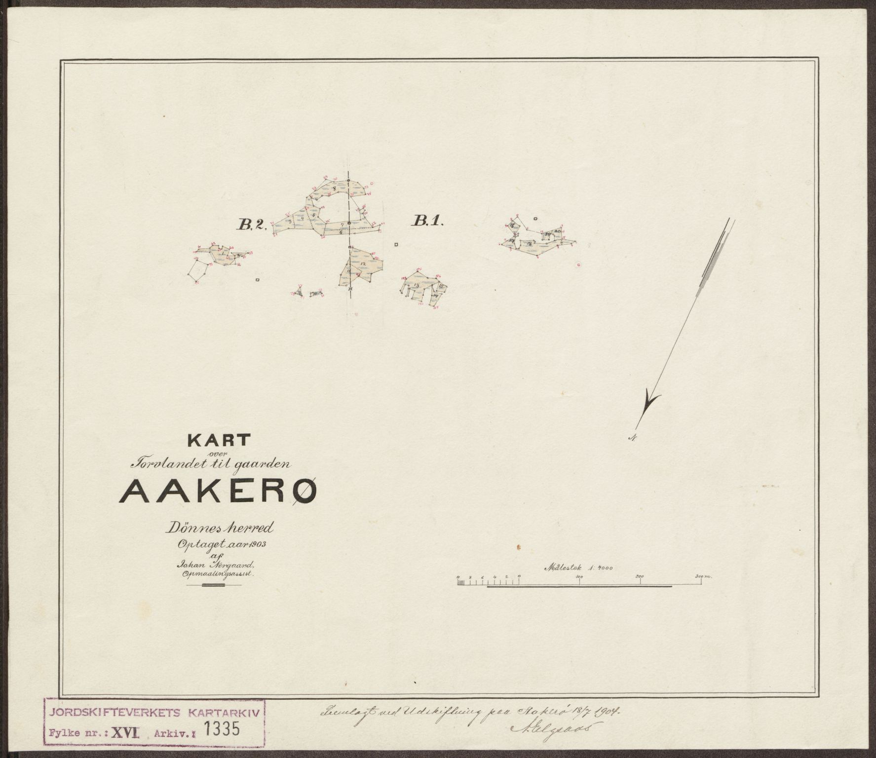 Jordskifteverkets kartarkiv, RA/S-3929/T, 1859-1988, p. 1514