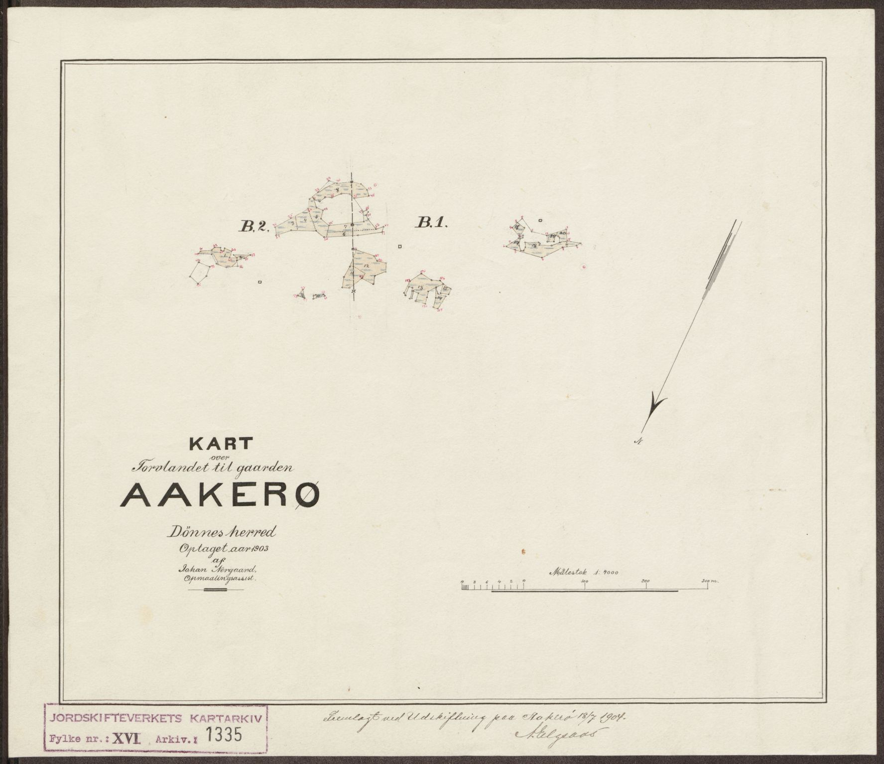 Jordskifteverkets kartarkiv, AV/RA-S-3929/T, 1859-1988, p. 1514