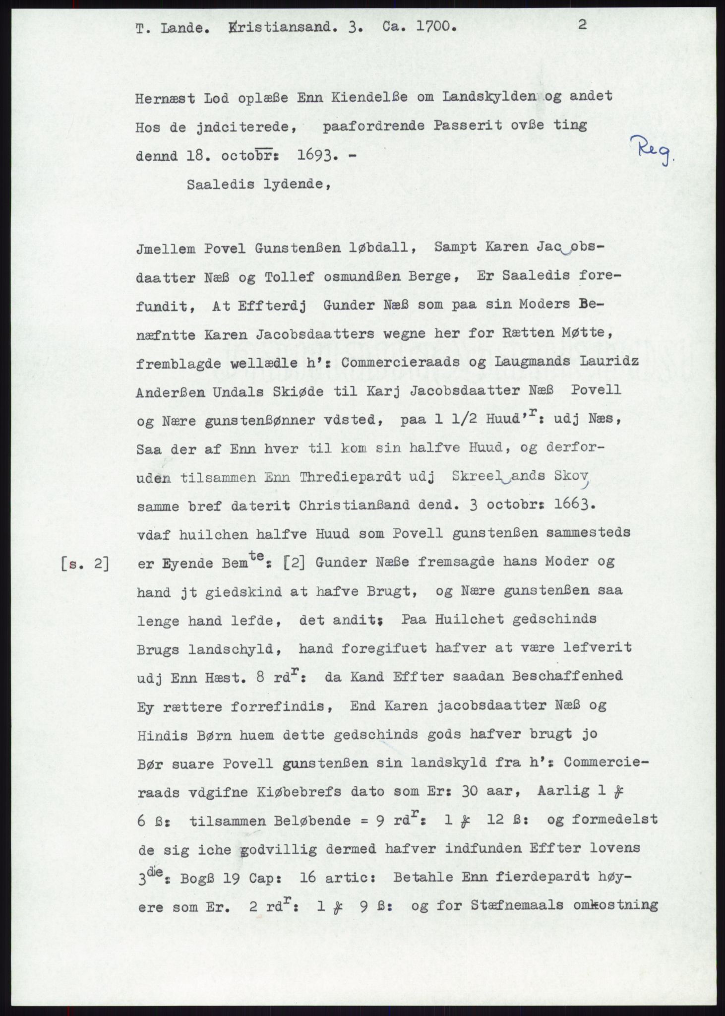 Samlinger til kildeutgivelse, Diplomavskriftsamlingen, AV/RA-EA-4053/H/Ha, p. 1938