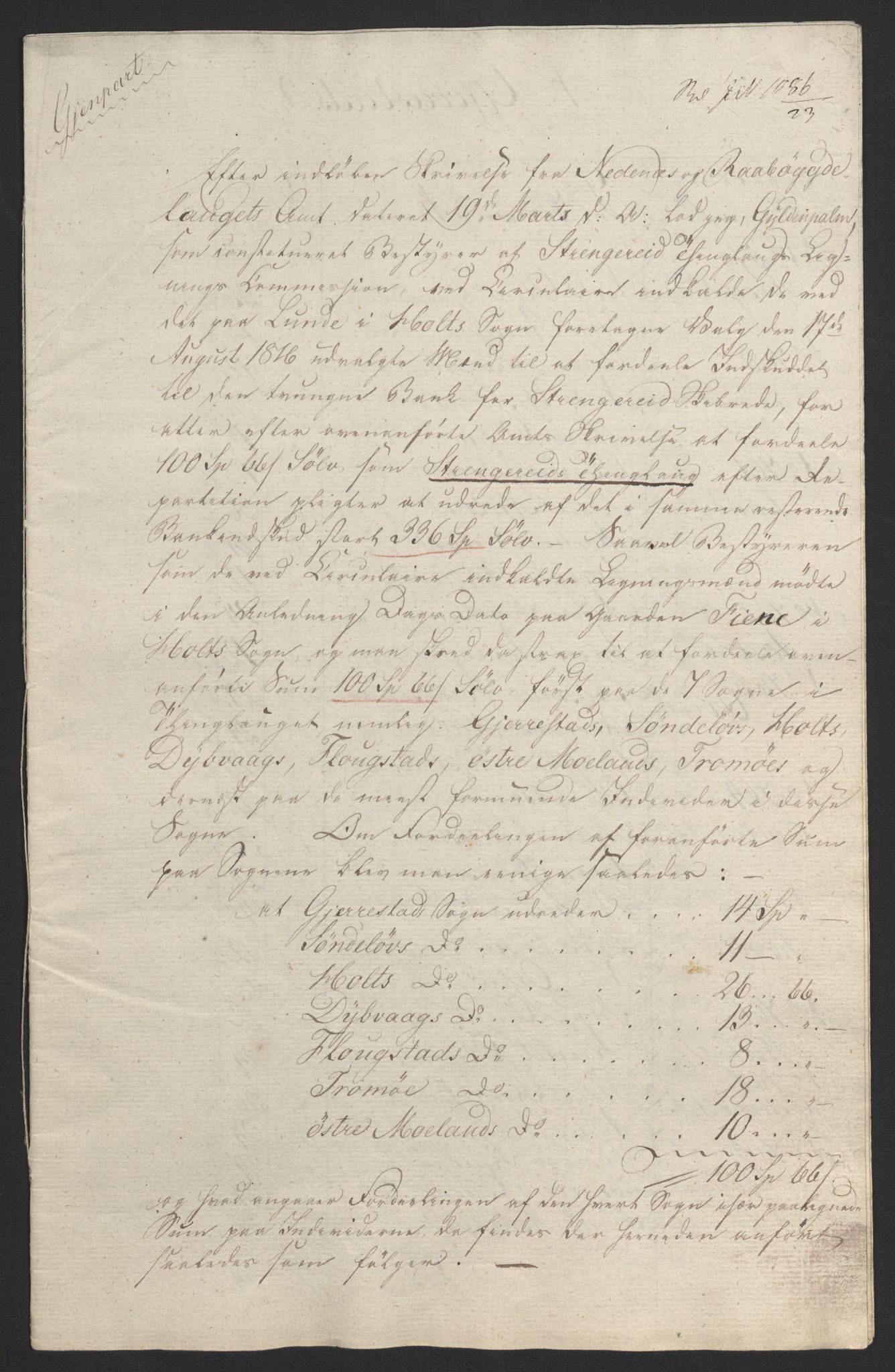 Sølvskatten 1816, NOBA/SOLVSKATTEN/A/L0028: Bind 30: Nedenes fogderi, 1816-1817, p. 43