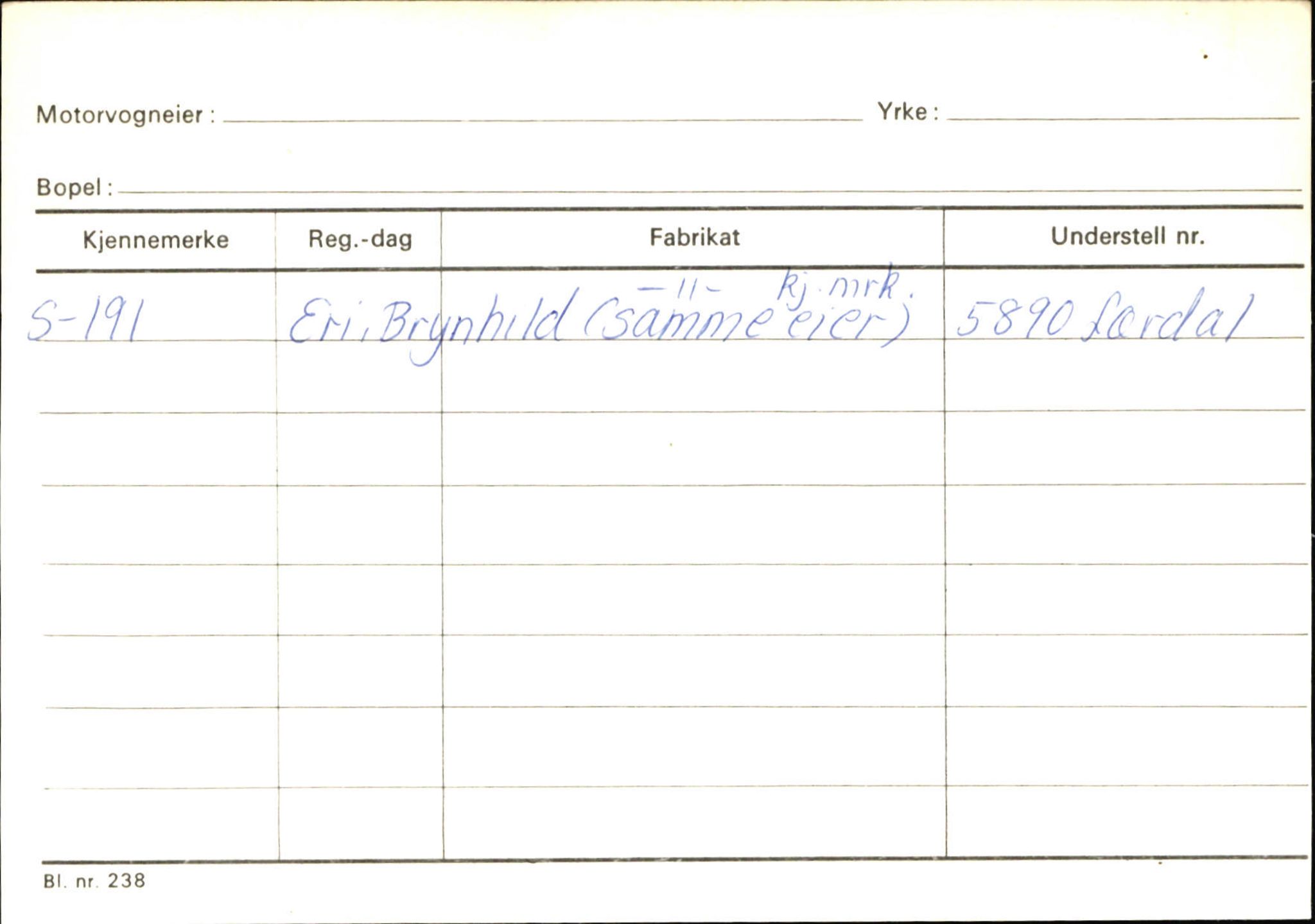 Statens vegvesen, Sogn og Fjordane vegkontor, AV/SAB-A-5301/4/F/L0126: Eigarregister Fjaler M-Å. Leikanger A-Å, 1945-1975, p. 1620