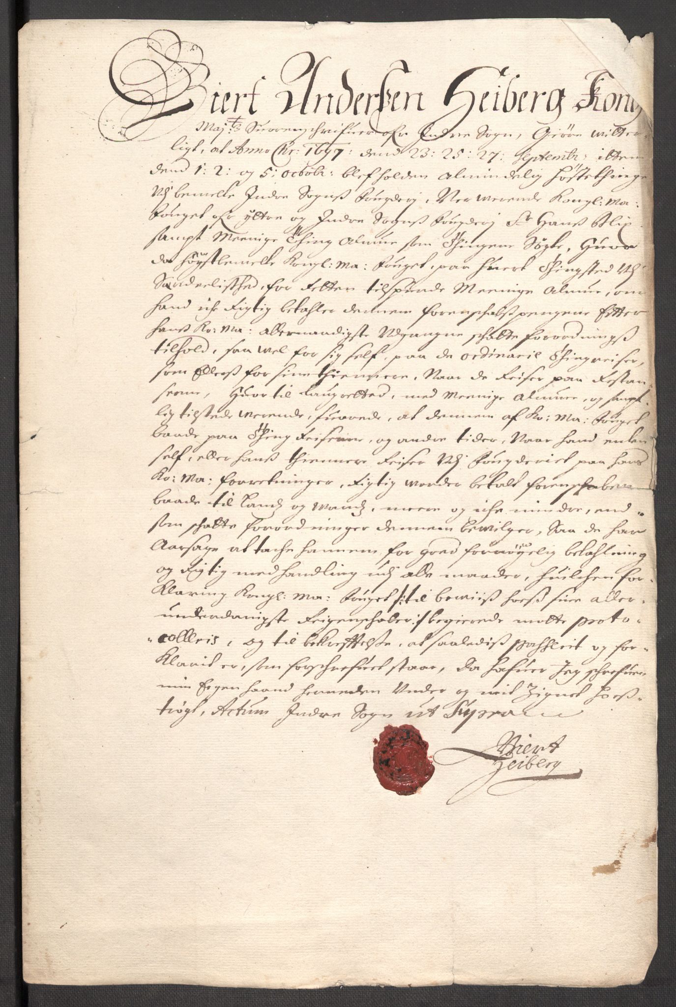 Rentekammeret inntil 1814, Reviderte regnskaper, Fogderegnskap, AV/RA-EA-4092/R52/L3309: Fogderegnskap Sogn, 1696-1697, p. 441