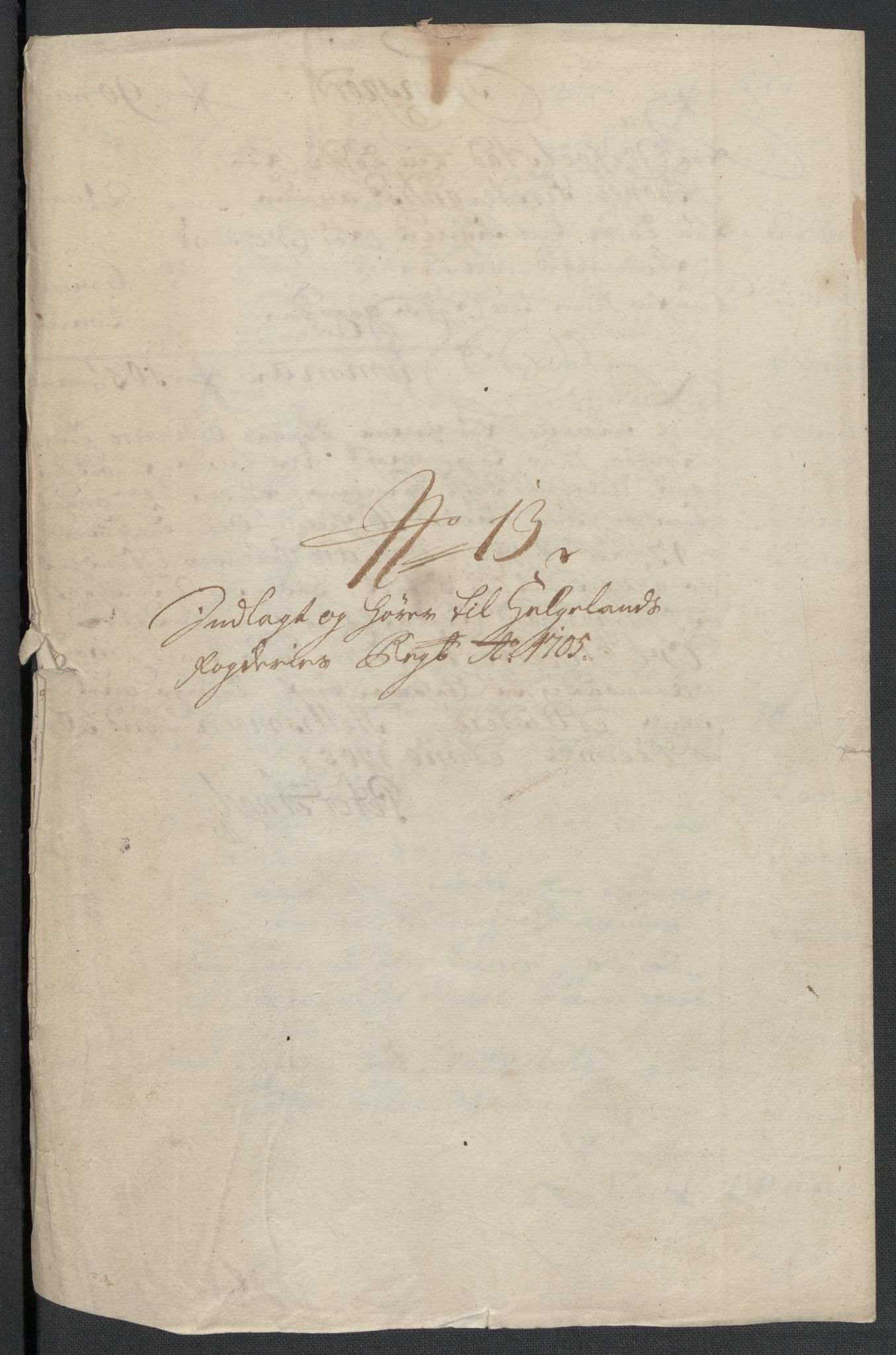 Rentekammeret inntil 1814, Reviderte regnskaper, Fogderegnskap, RA/EA-4092/R65/L4508: Fogderegnskap Helgeland, 1702-1705, p. 501
