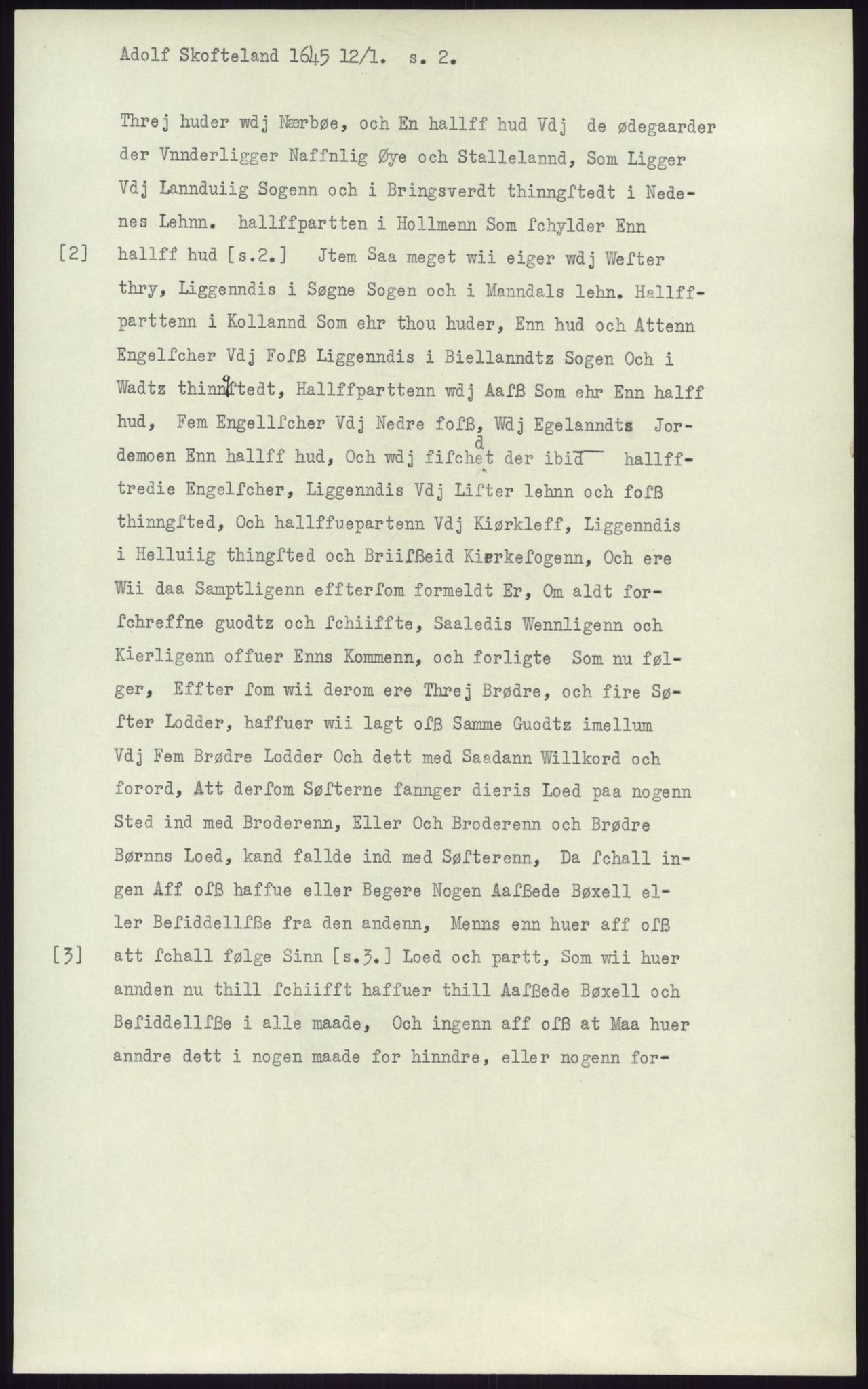 Samlinger til kildeutgivelse, Diplomavskriftsamlingen, AV/RA-EA-4053/H/Ha, p. 2836