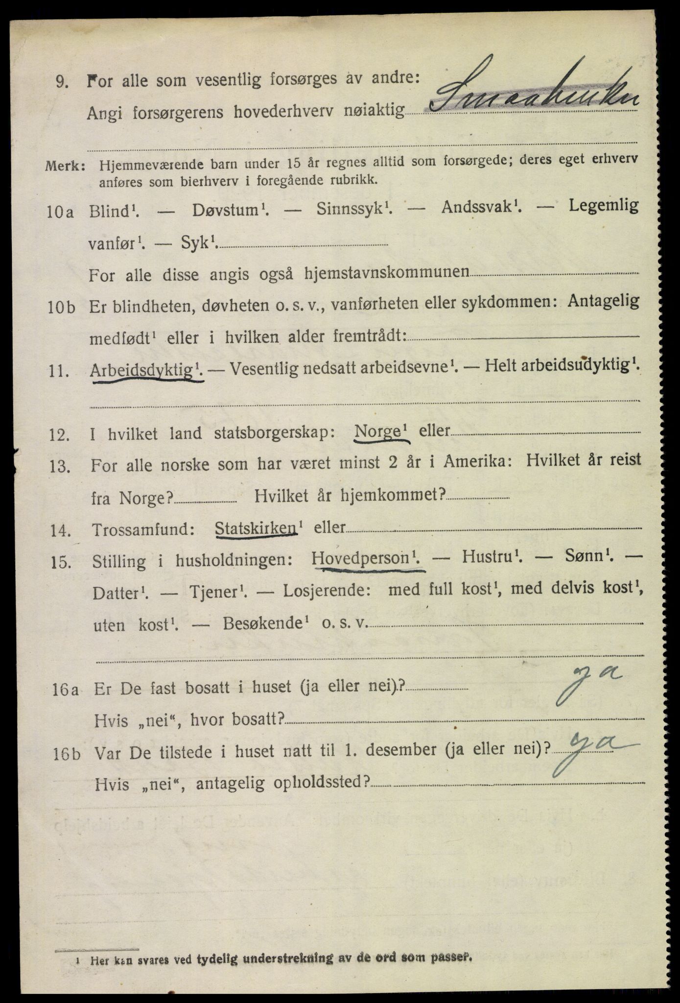 SAH, 1920 census for Ringsaker, 1920, p. 18073