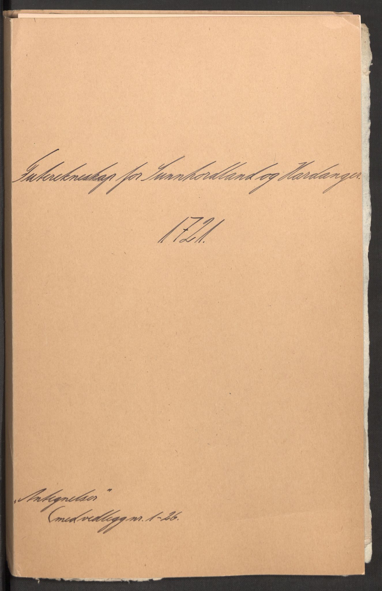 Rentekammeret inntil 1814, Reviderte regnskaper, Fogderegnskap, RA/EA-4092/R48/L3000: Fogderegnskap Sunnhordland og Hardanger, 1721, p. 442