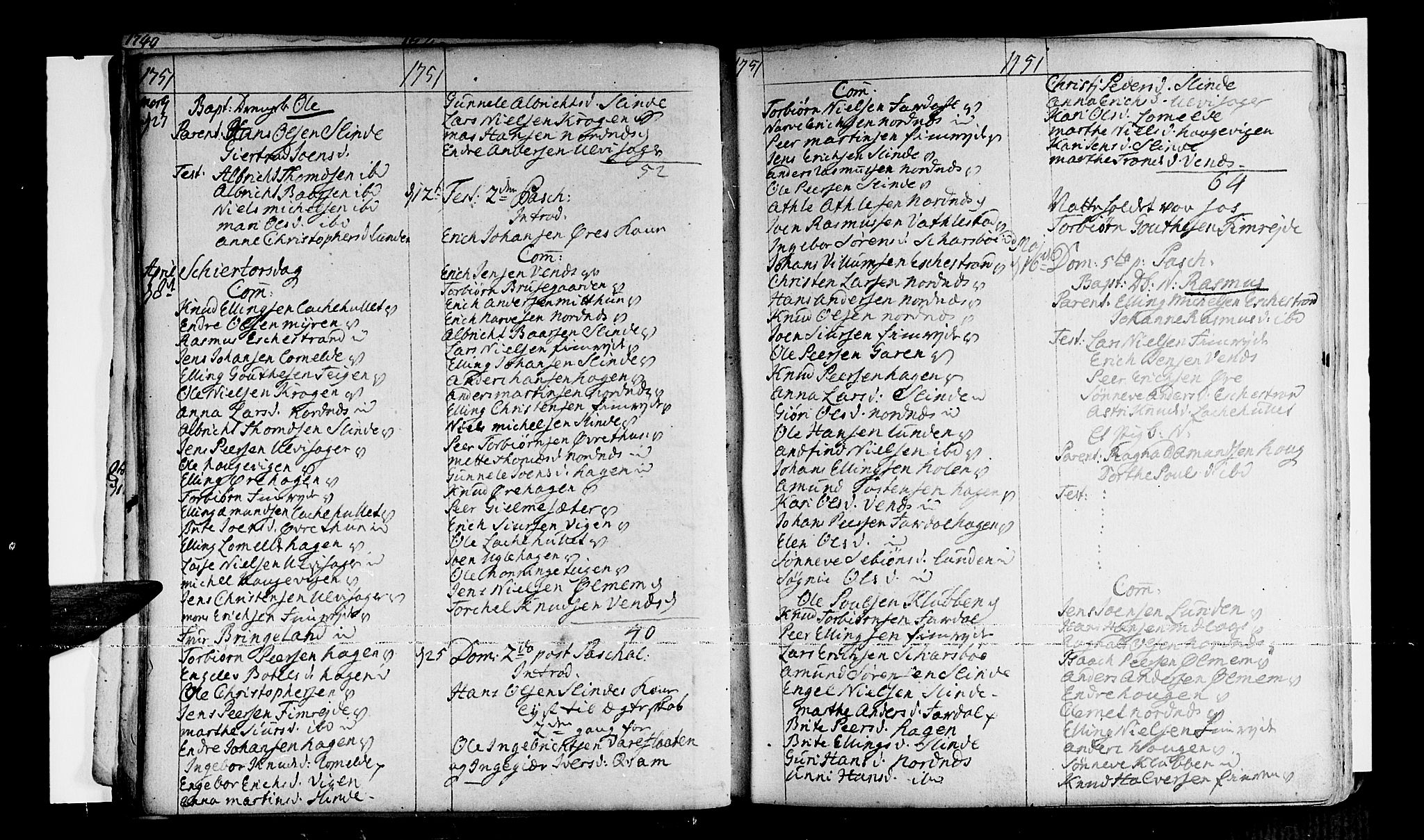 Sogndal sokneprestembete, AV/SAB-A-81301/H/Haa/Haaa/L0004: Parish register (official) no. A 4, 1747-1782, p. 18