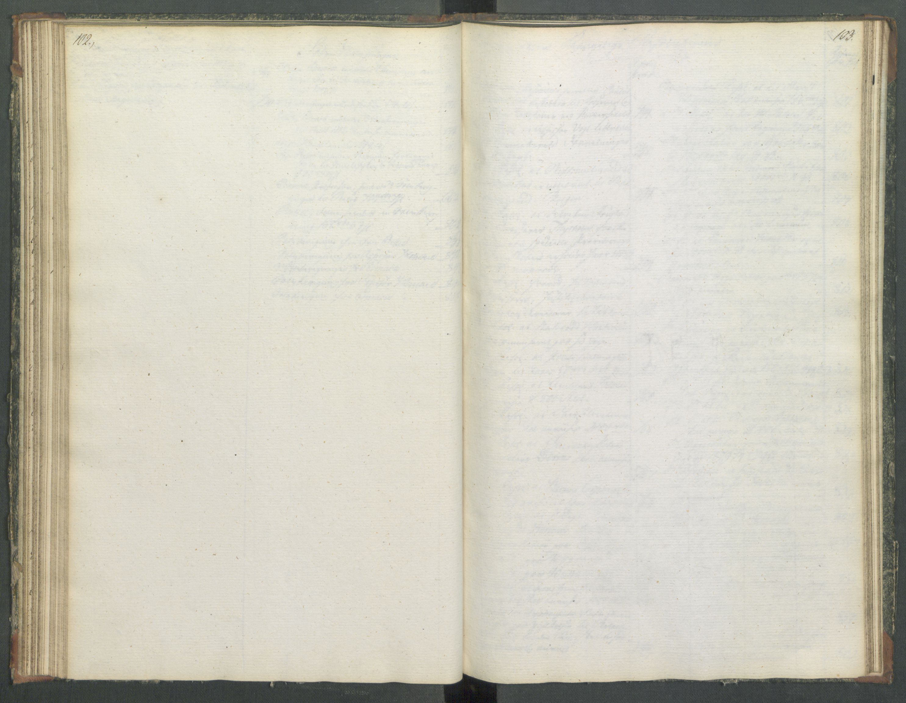 Departementene i 1814, RA/S-3899/Fa/L0014: Bokholderkontoret - Register til journalen, 1814-1815, p. 102-103