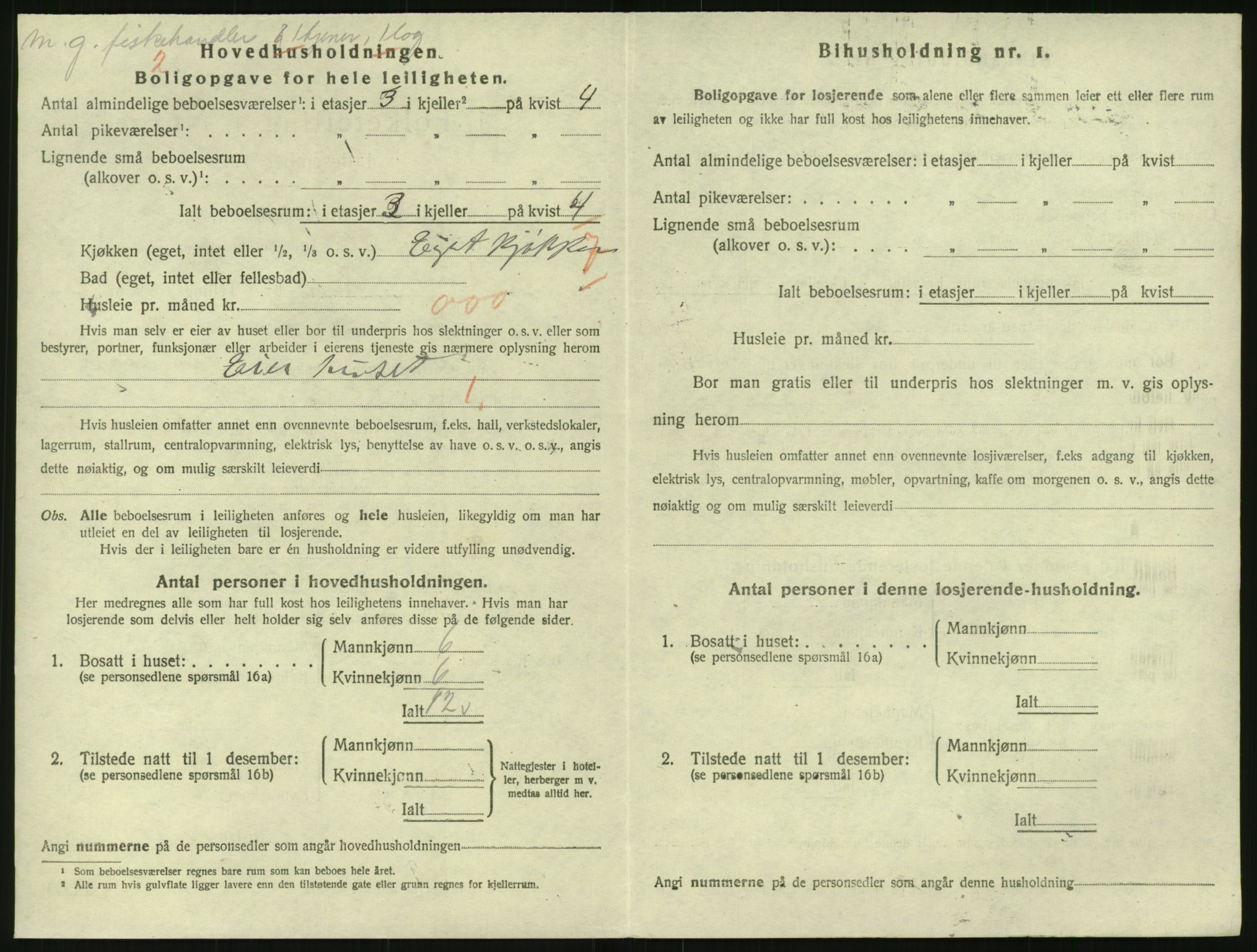 SAK, 1920 census for Risør, 1920, p. 2106