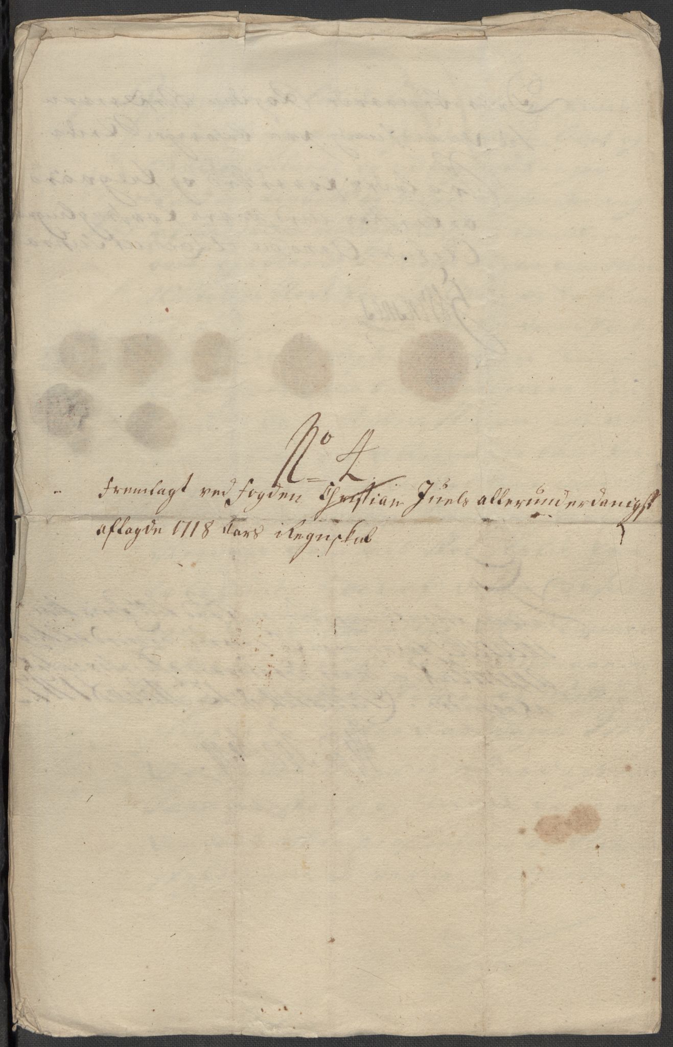 Rentekammeret inntil 1814, Reviderte regnskaper, Fogderegnskap, RA/EA-4092/R13/L0857: Fogderegnskap Solør, Odal og Østerdal, 1718, p. 118