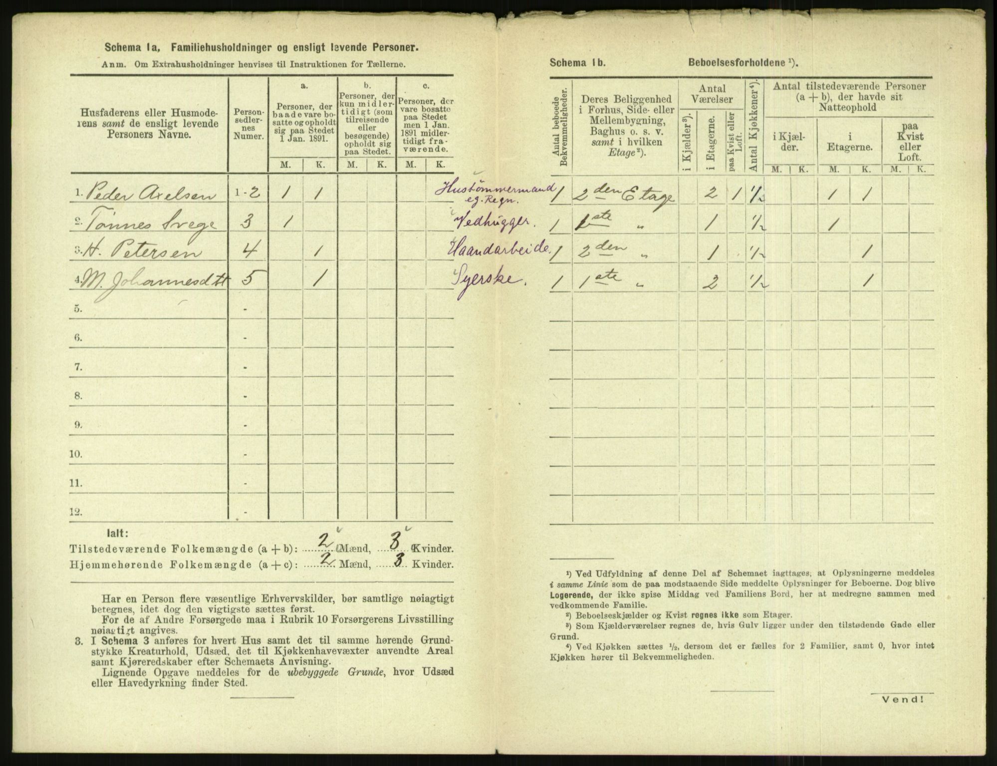 RA, 1891 census for 1004 Flekkefjord, 1891, p. 233