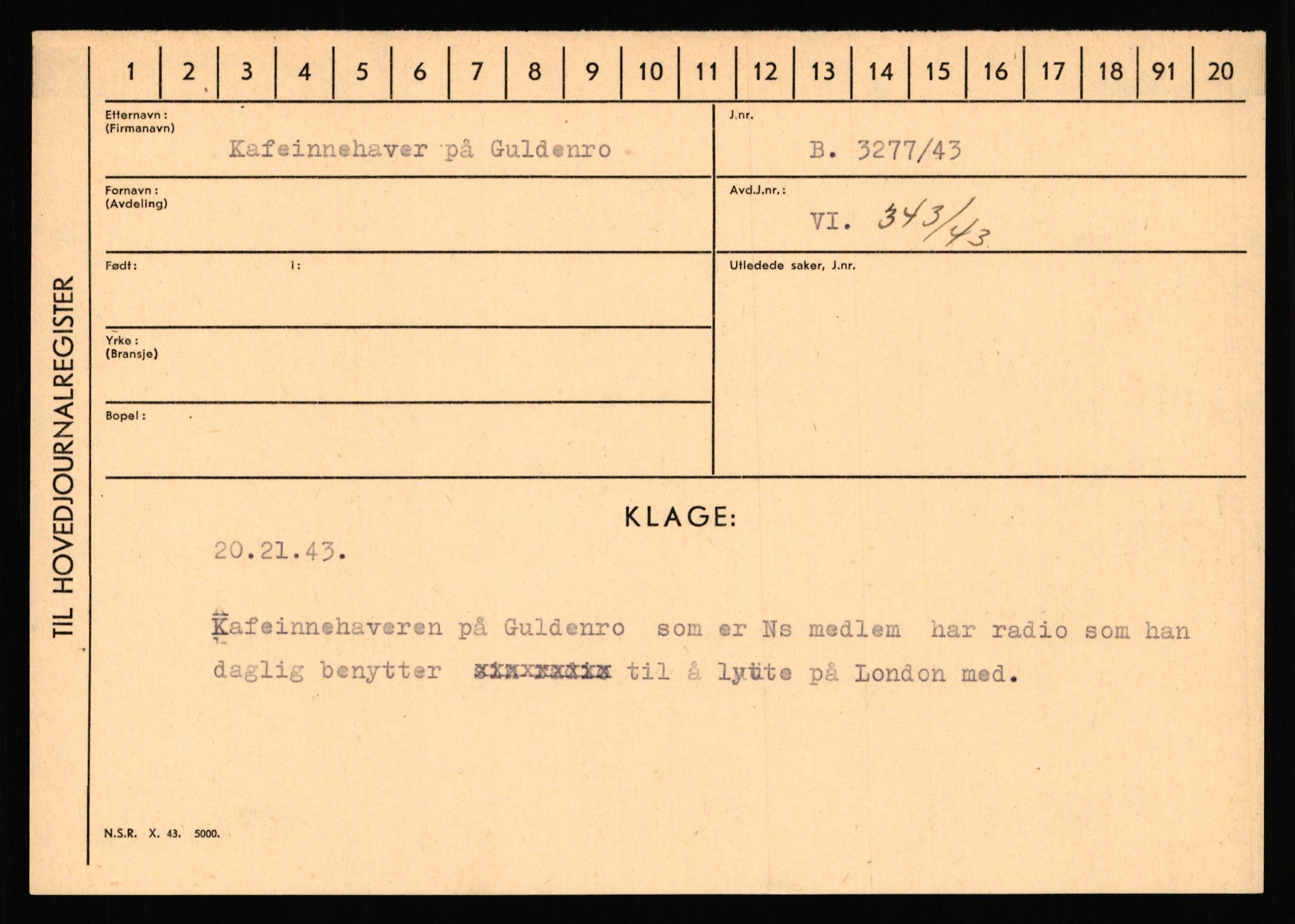 Statspolitiet - Hovedkontoret / Osloavdelingen, AV/RA-S-1329/C/Ca/L0008: Johan(nes)sen - Knoph, 1943-1945, p. 3096