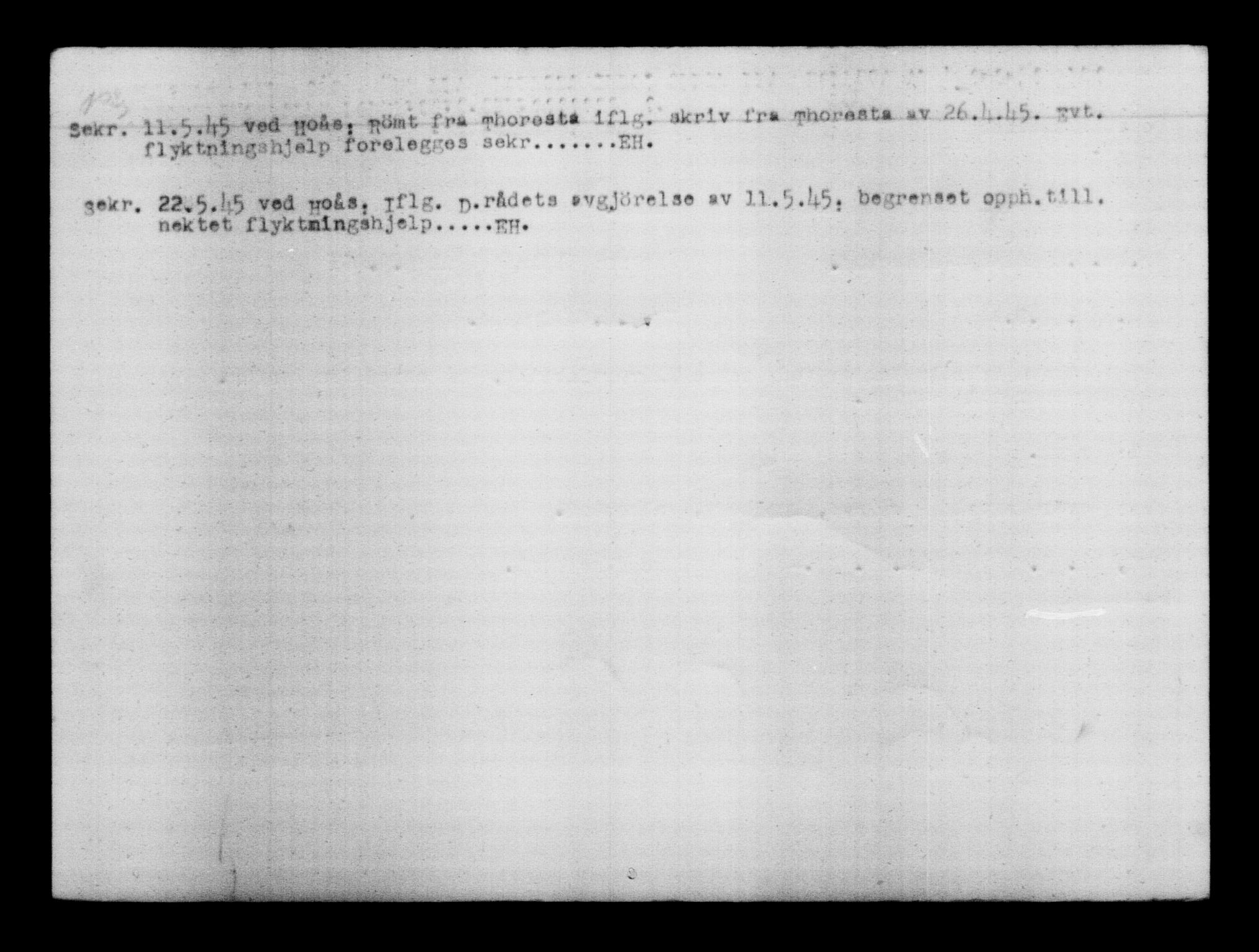 Utenriksstasjonene, Legasjonen i Stockholm, Flyktningkontoret, AV/RA-S-6753/V/Va/L0012: Kjesäterkartoteket, flyktninger med registreringsnr. 28300-31566, 1940-1945, p. 1532