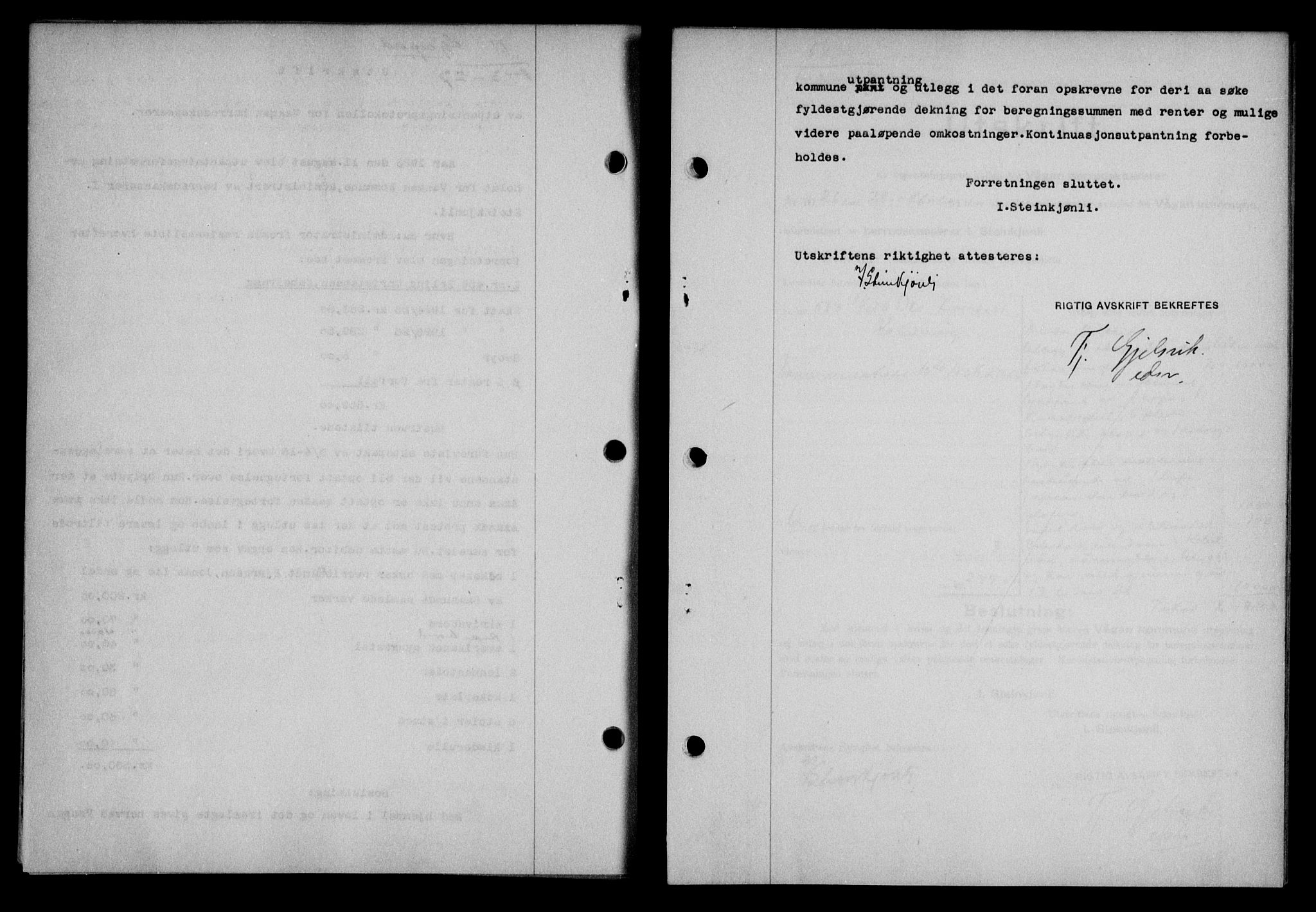 Lofoten sorenskriveri, SAT/A-0017/1/2/2C/L0015b: Mortgage book no. 15b, 1927-1927, Deed date: 01.03.1927