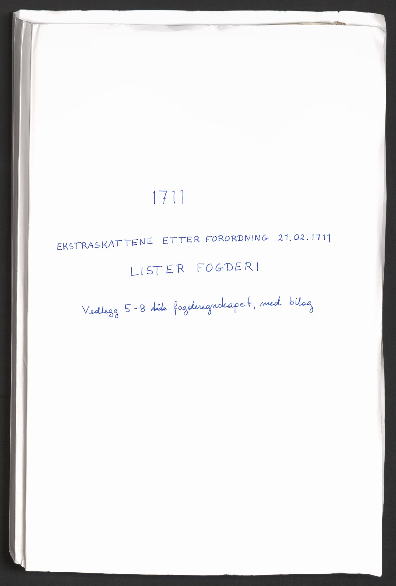 Rentekammeret inntil 1814, Reviderte regnskaper, Fogderegnskap, AV/RA-EA-4092/R43/L2554: Fogderegnskap Lista og Mandal, 1711, p. 249