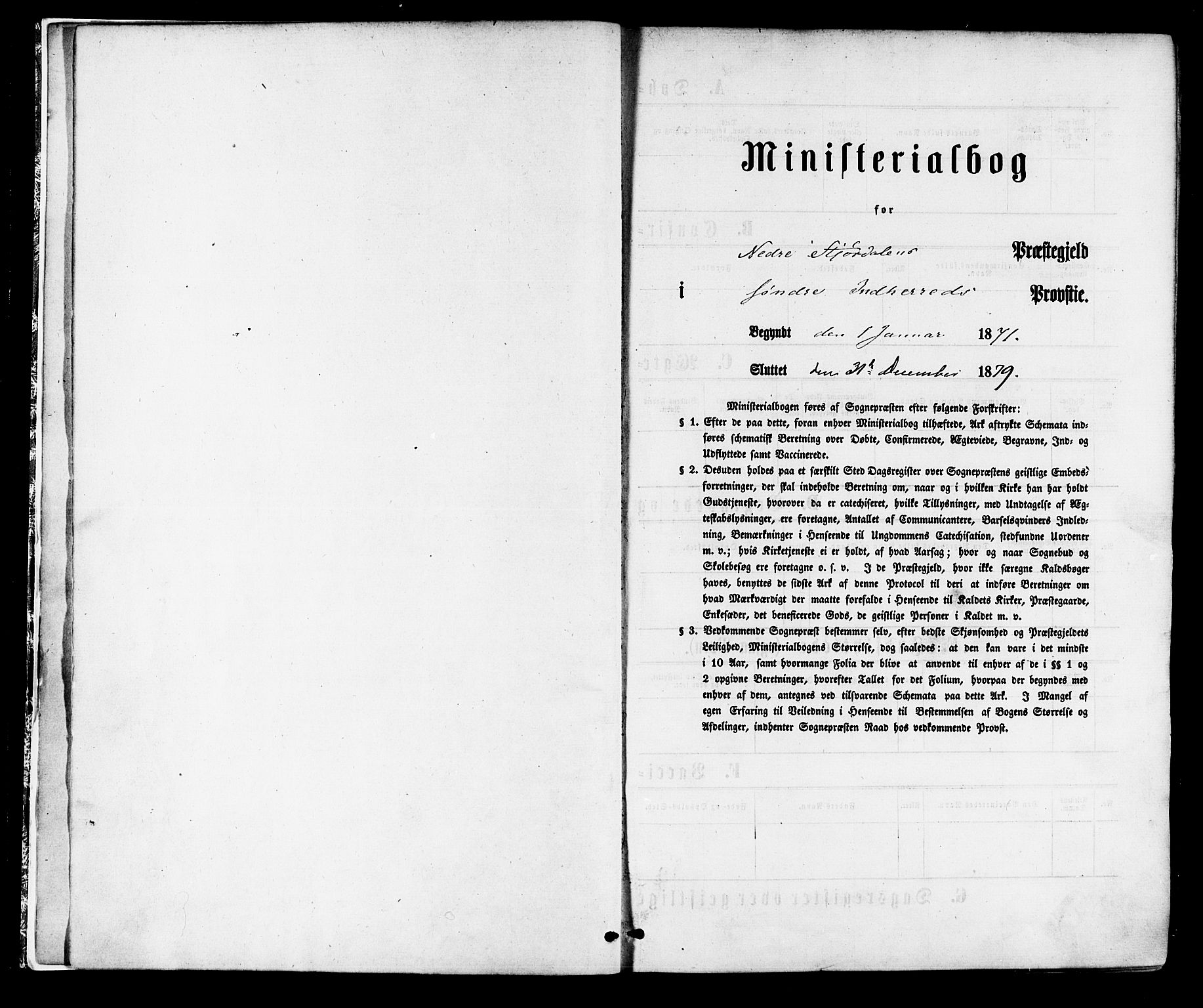 Ministerialprotokoller, klokkerbøker og fødselsregistre - Nord-Trøndelag, SAT/A-1458/709/L0076: Parish register (official) no. 709A16, 1871-1879