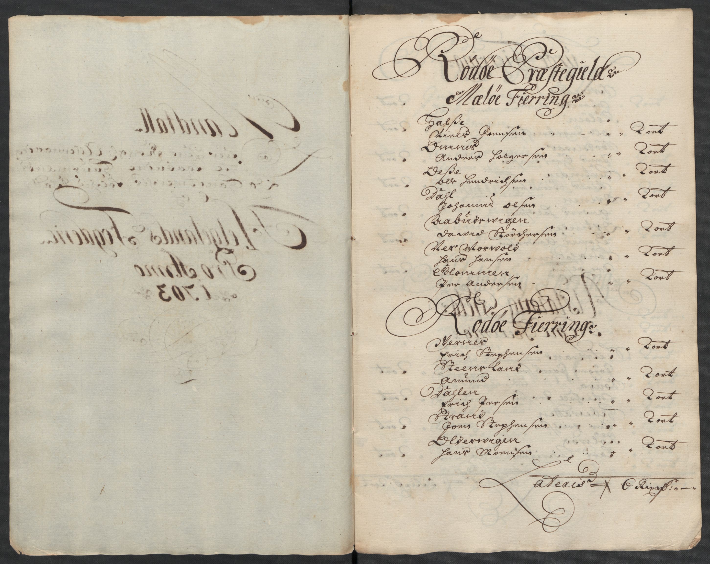Rentekammeret inntil 1814, Reviderte regnskaper, Fogderegnskap, RA/EA-4092/R65/L4508: Fogderegnskap Helgeland, 1702-1705, p. 214