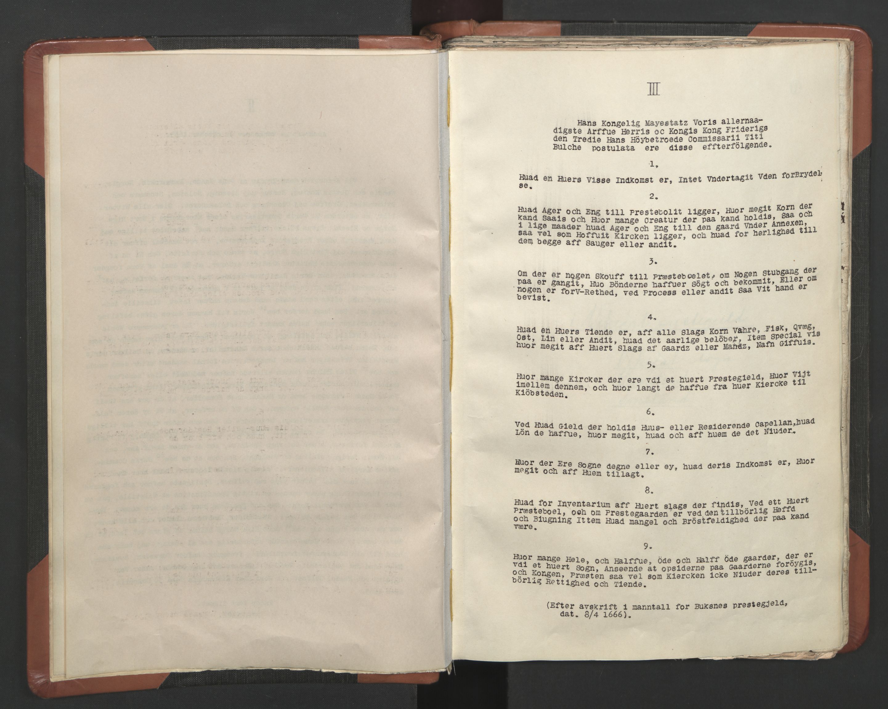 RA, Vicar's Census 1664-1666, no. 19: Ryfylke deanery, 1664-1666