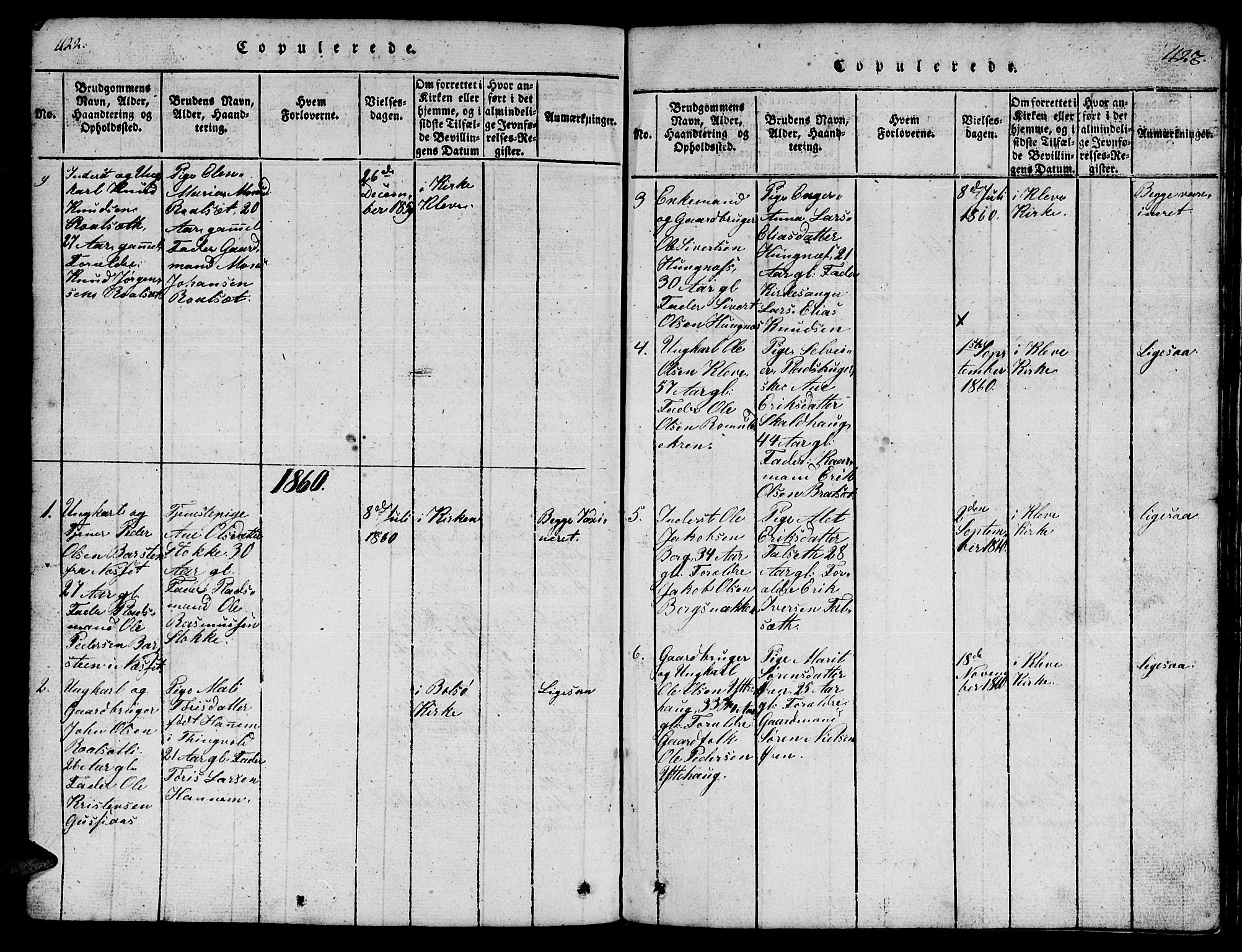 Ministerialprotokoller, klokkerbøker og fødselsregistre - Møre og Romsdal, SAT/A-1454/557/L0683: Parish register (copy) no. 557C01, 1818-1862, p. 422-423