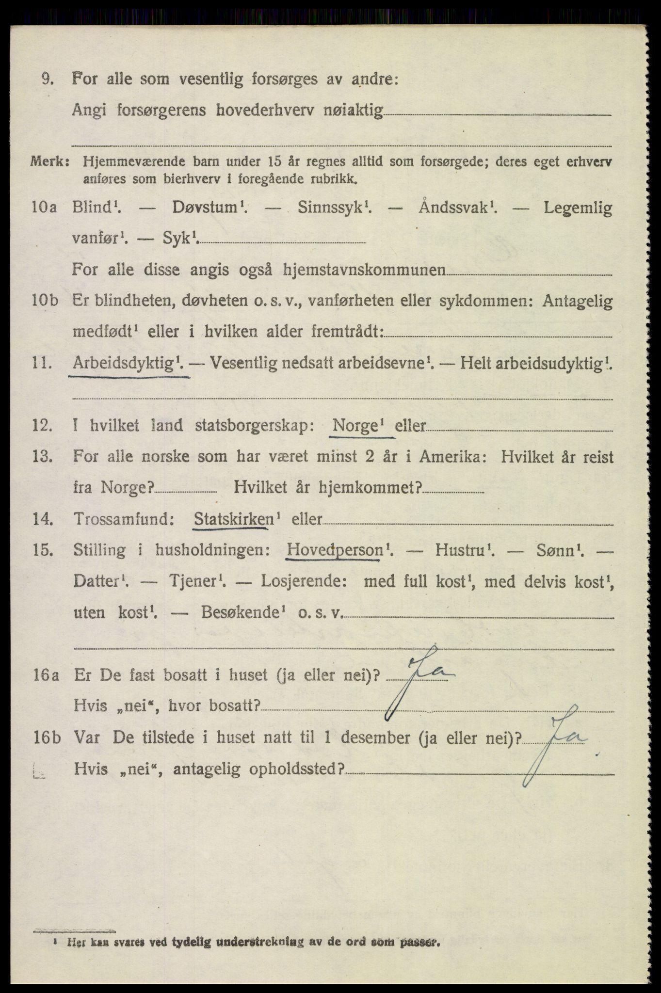 SAH, 1920 census for Grue, 1920, p. 6254