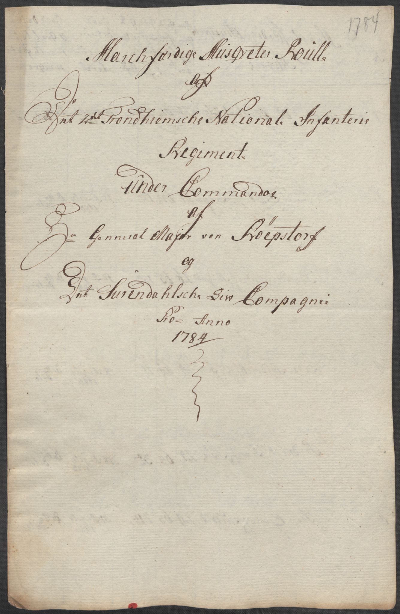 Generalitets- og kommissariatskollegiet, Det kongelige norske kommissariatskollegium, RA/EA-5420/E/Eh/L0001b: Diverse, 1659-1807, p. 93