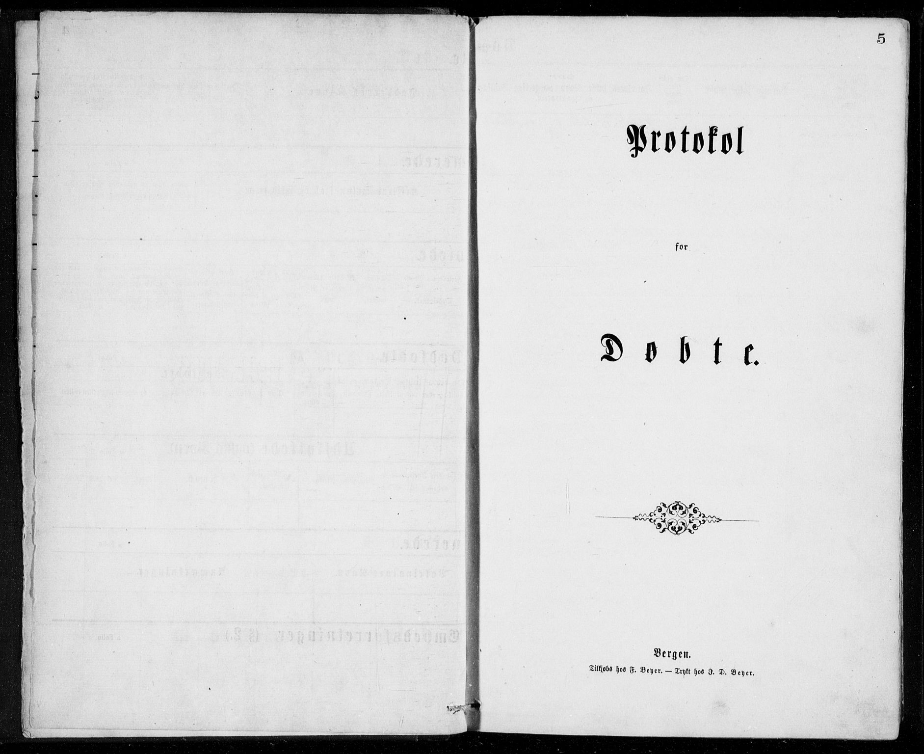 Herdla Sokneprestembete, SAB/A-75701/H/Haa: Parish register (official) no. A 2, 1869-1877, p. 5
