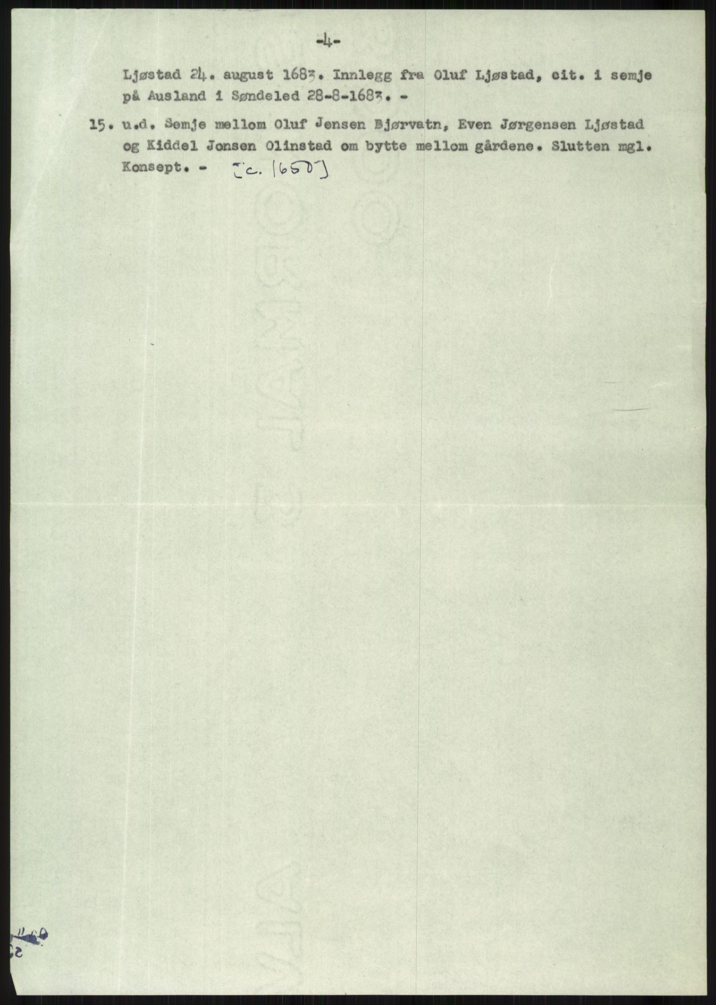 Samlinger til kildeutgivelse, Diplomavskriftsamlingen, AV/RA-EA-4053/H/Ha, p. 2974