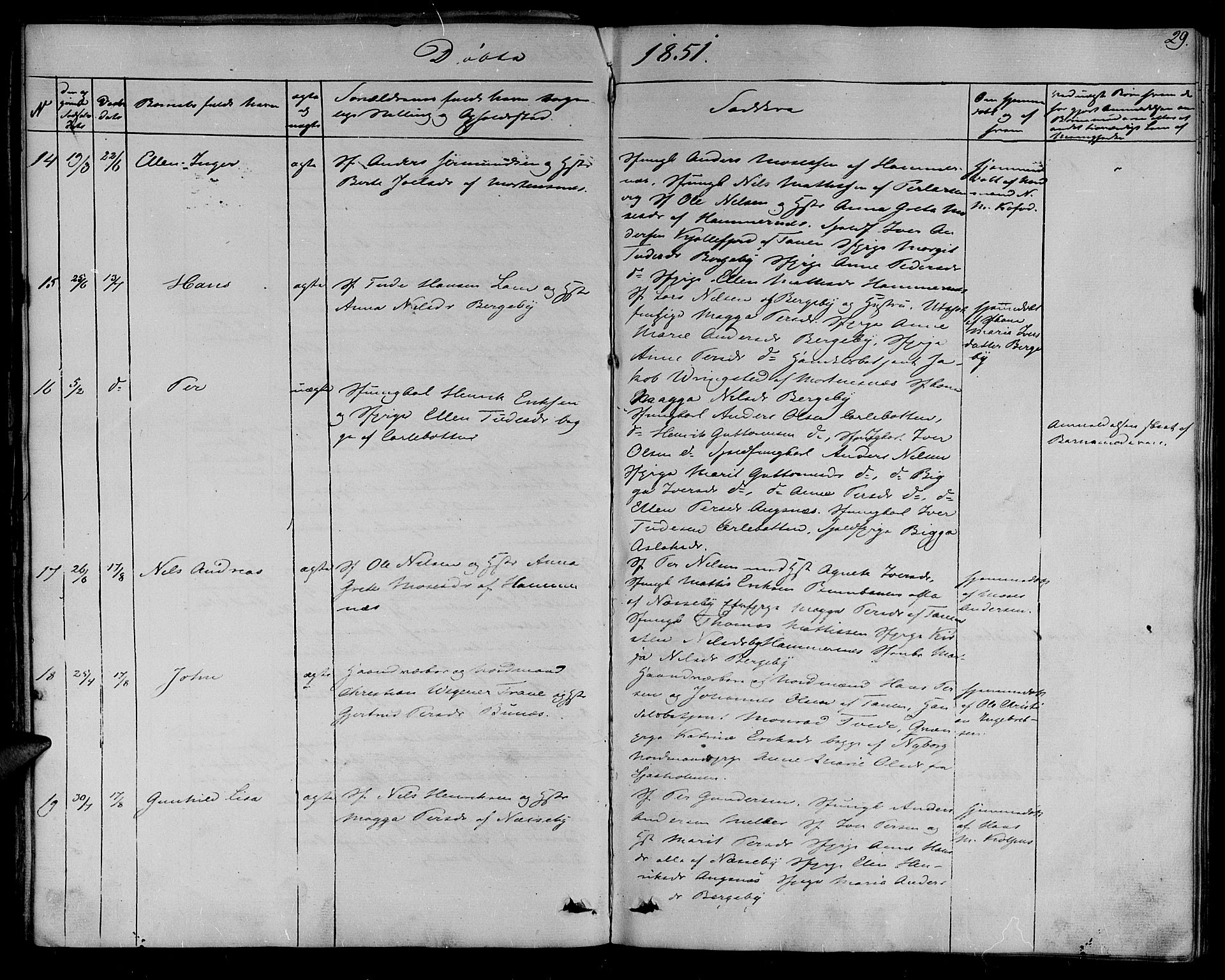 Nesseby sokneprestkontor, SATØ/S-1330/H/Ha/L0001kirke: Parish register (official) no. 1, 1838-1855, p. 29