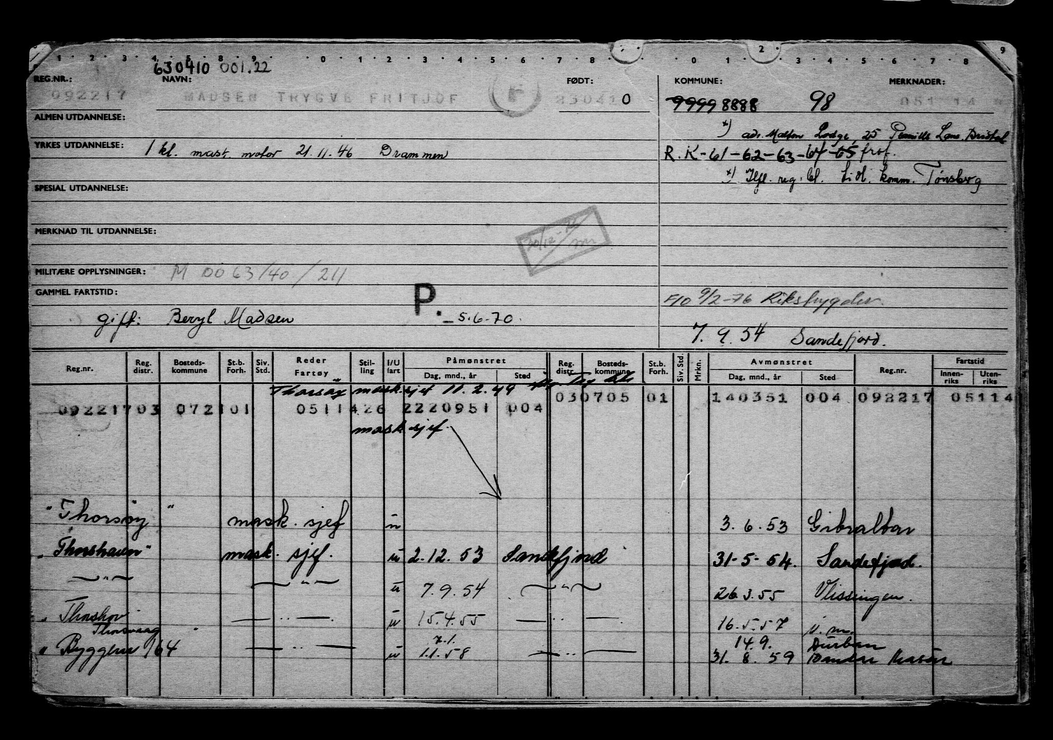 Direktoratet for sjømenn, RA/S-3545/G/Gb/L0089: Hovedkort, 1910, p. 267