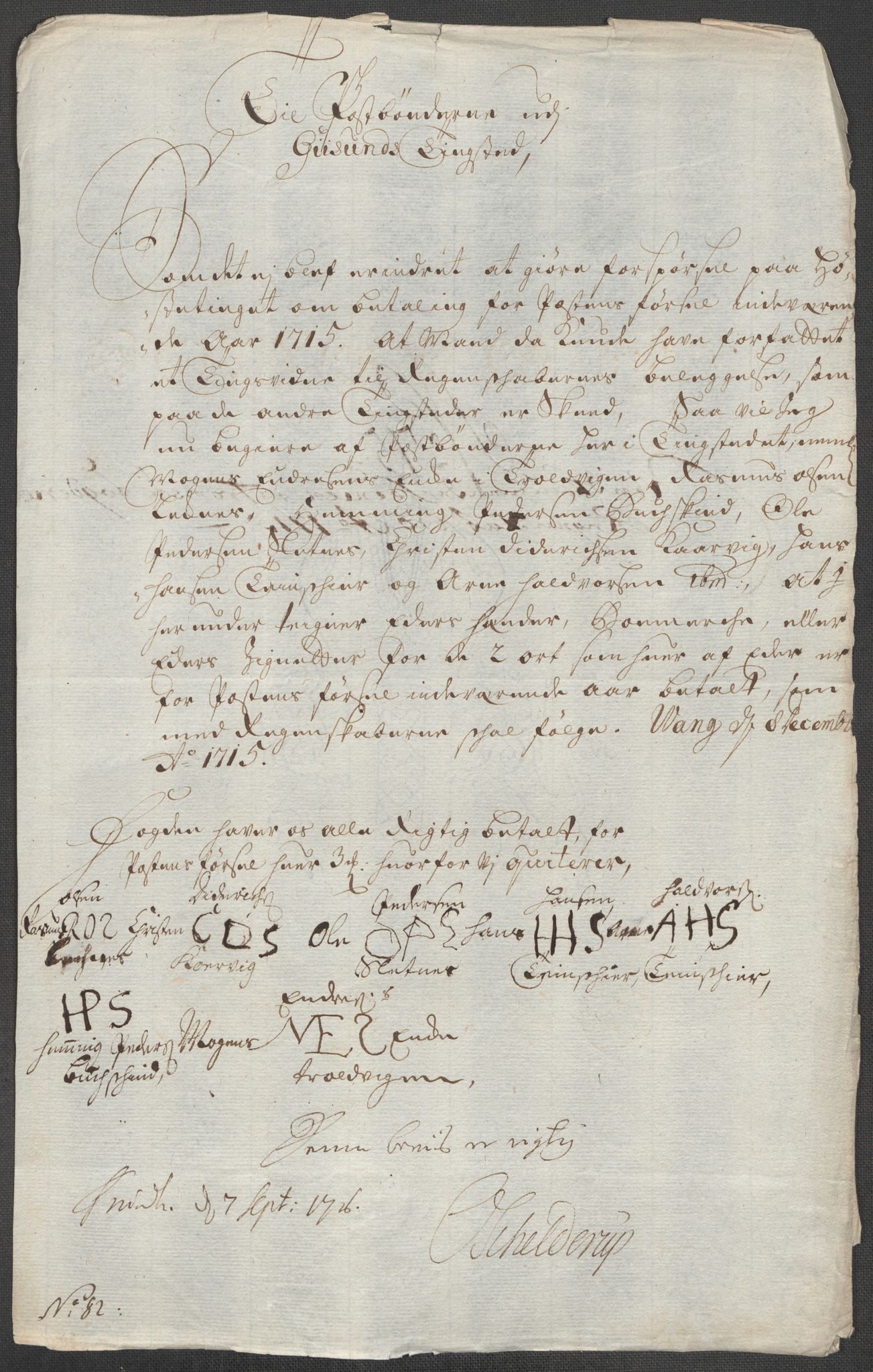 Rentekammeret inntil 1814, Reviderte regnskaper, Fogderegnskap, AV/RA-EA-4092/R68/L4761: Fogderegnskap Senja og Troms, 1715, p. 313