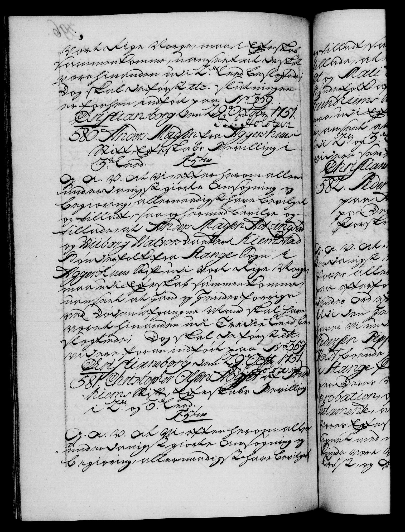 Danske Kanselli 1572-1799, RA/EA-3023/F/Fc/Fca/Fcaa/L0037: Norske registre, 1751-1752, p. 396b