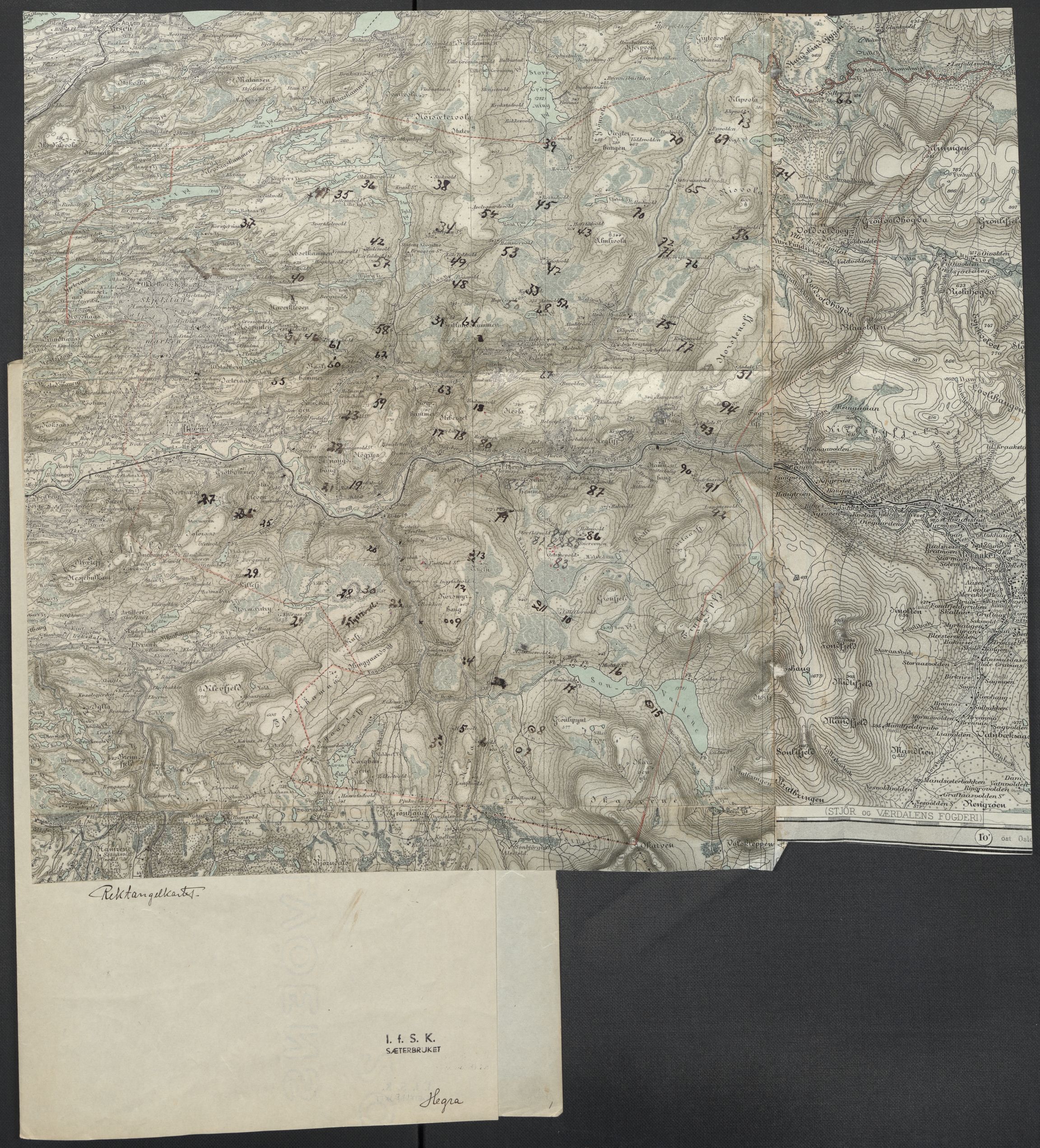 Instituttet for sammenlignende kulturforskning, AV/RA-PA-0424/F/Fc/L0015/0001: Eske B15: / Nord-Trøndelag (perm XLII), 1933-1938