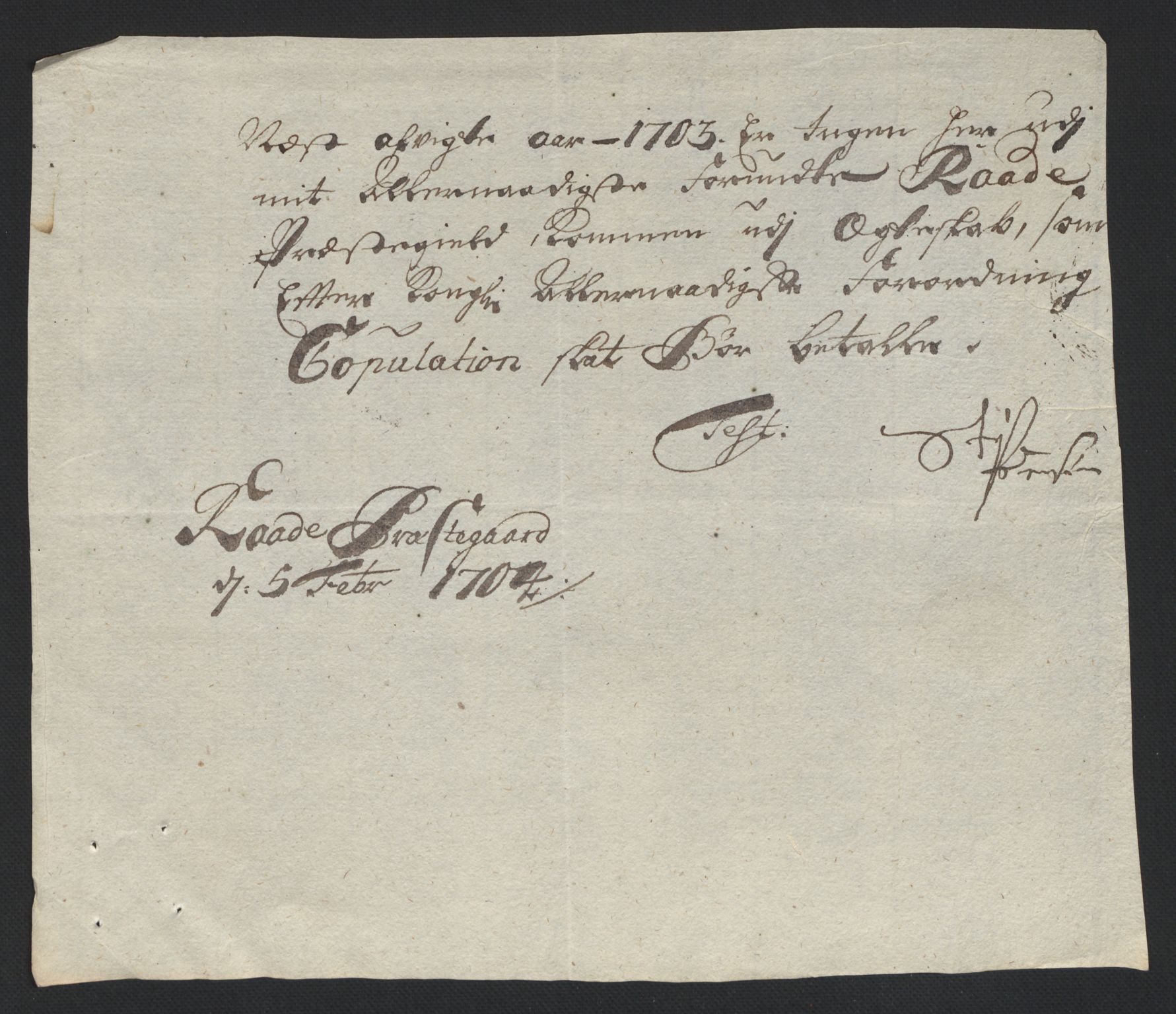 Rentekammeret inntil 1814, Reviderte regnskaper, Fogderegnskap, AV/RA-EA-4092/R04/L0132: Fogderegnskap Moss, Onsøy, Tune, Veme og Åbygge, 1703-1704, p. 102