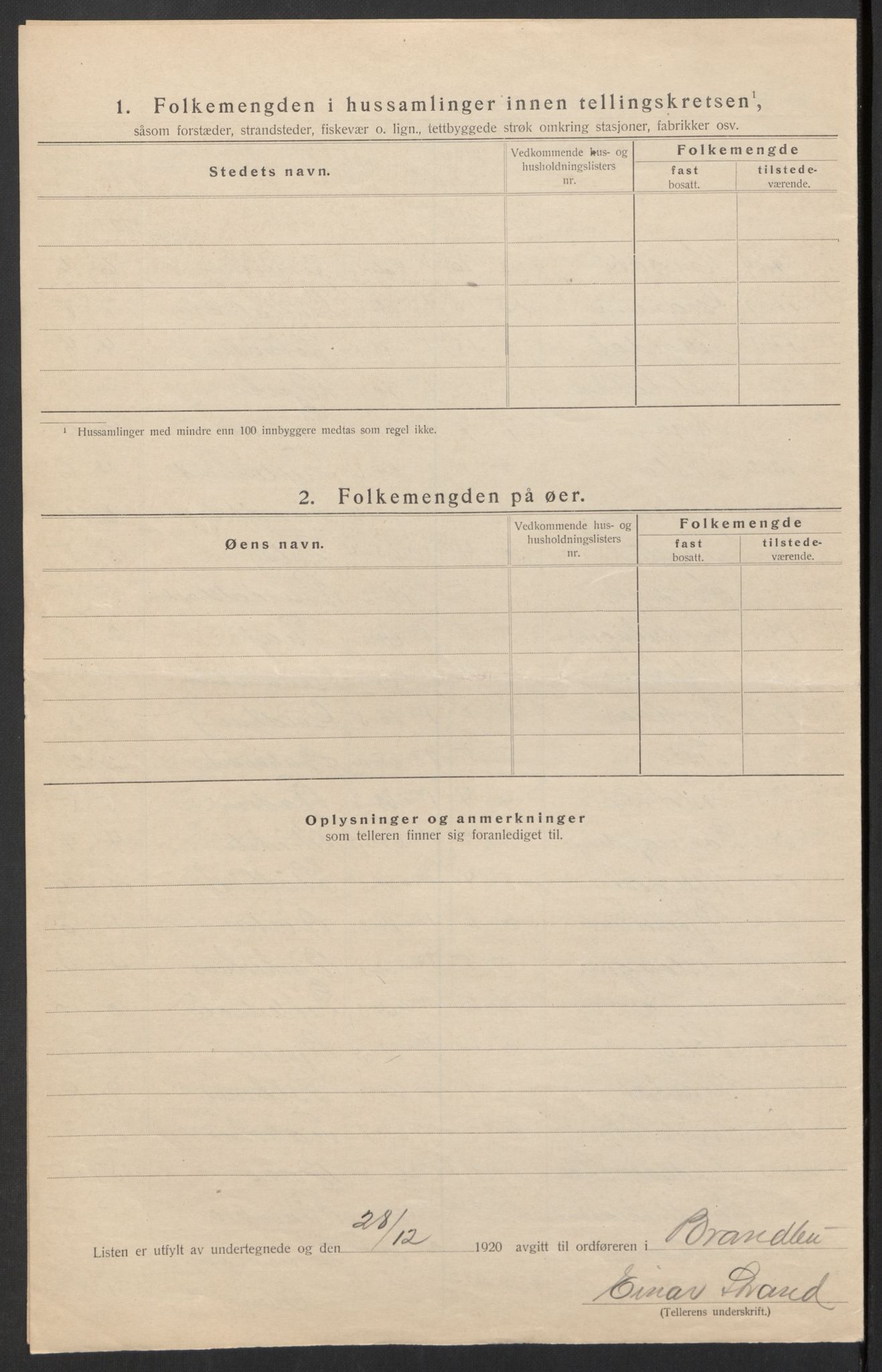 SAH, 1920 census for Brandbu, 1920, p. 17