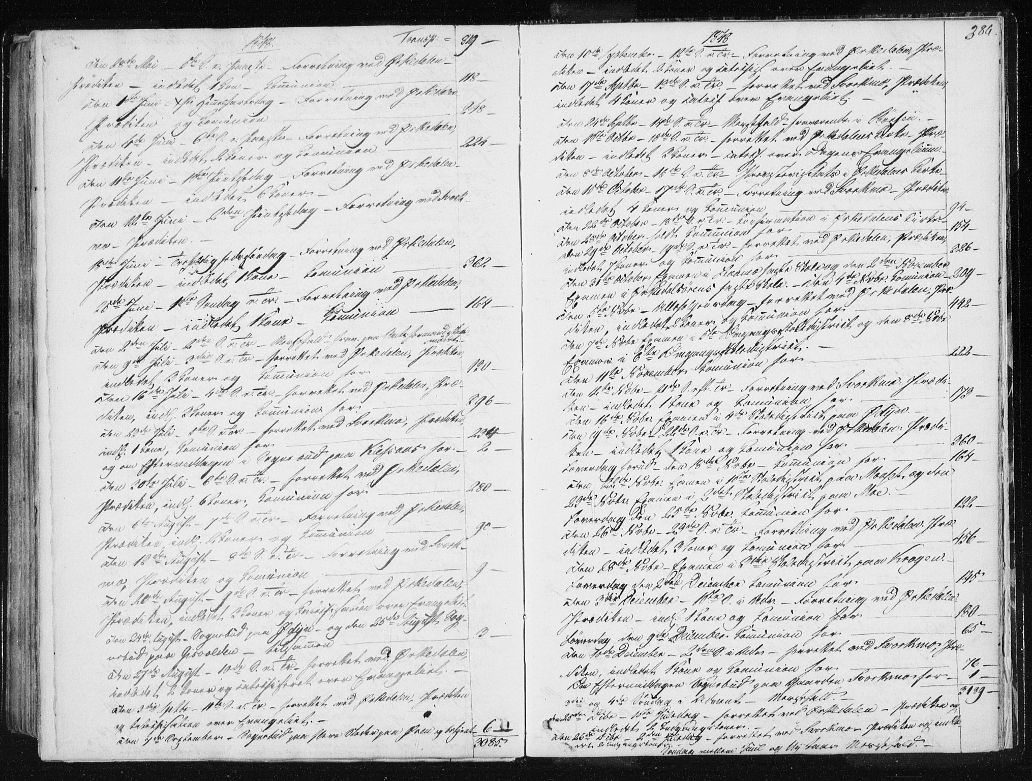 Ministerialprotokoller, klokkerbøker og fødselsregistre - Sør-Trøndelag, SAT/A-1456/668/L0805: Parish register (official) no. 668A05, 1840-1853, p. 386