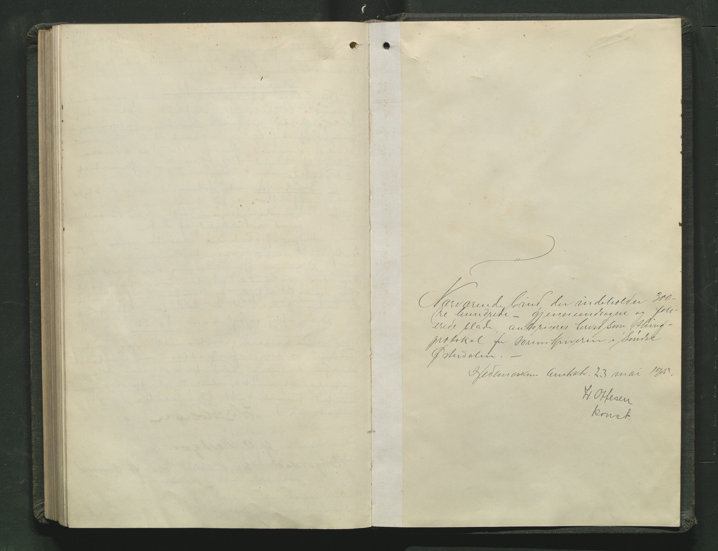 Sør-Østerdal sorenskriveri, AV/SAH-TING-018/G/Gb/L0019: Tingbok, 1905-1906, p. 300b
