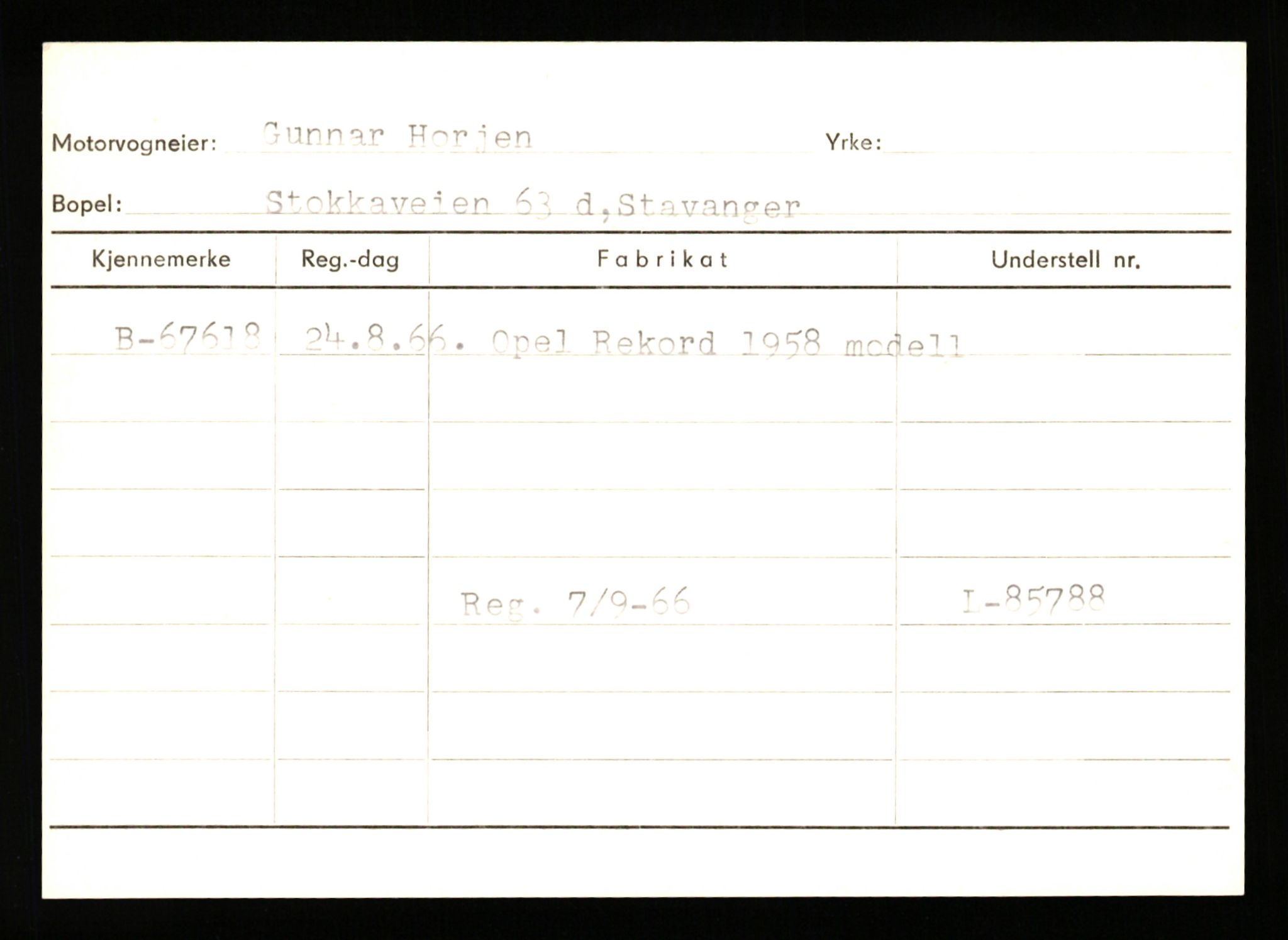 Stavanger trafikkstasjon, AV/SAST-A-101942/0/G/L0008: Registreringsnummer: 67519 - 84533, 1930-1971, p. 13