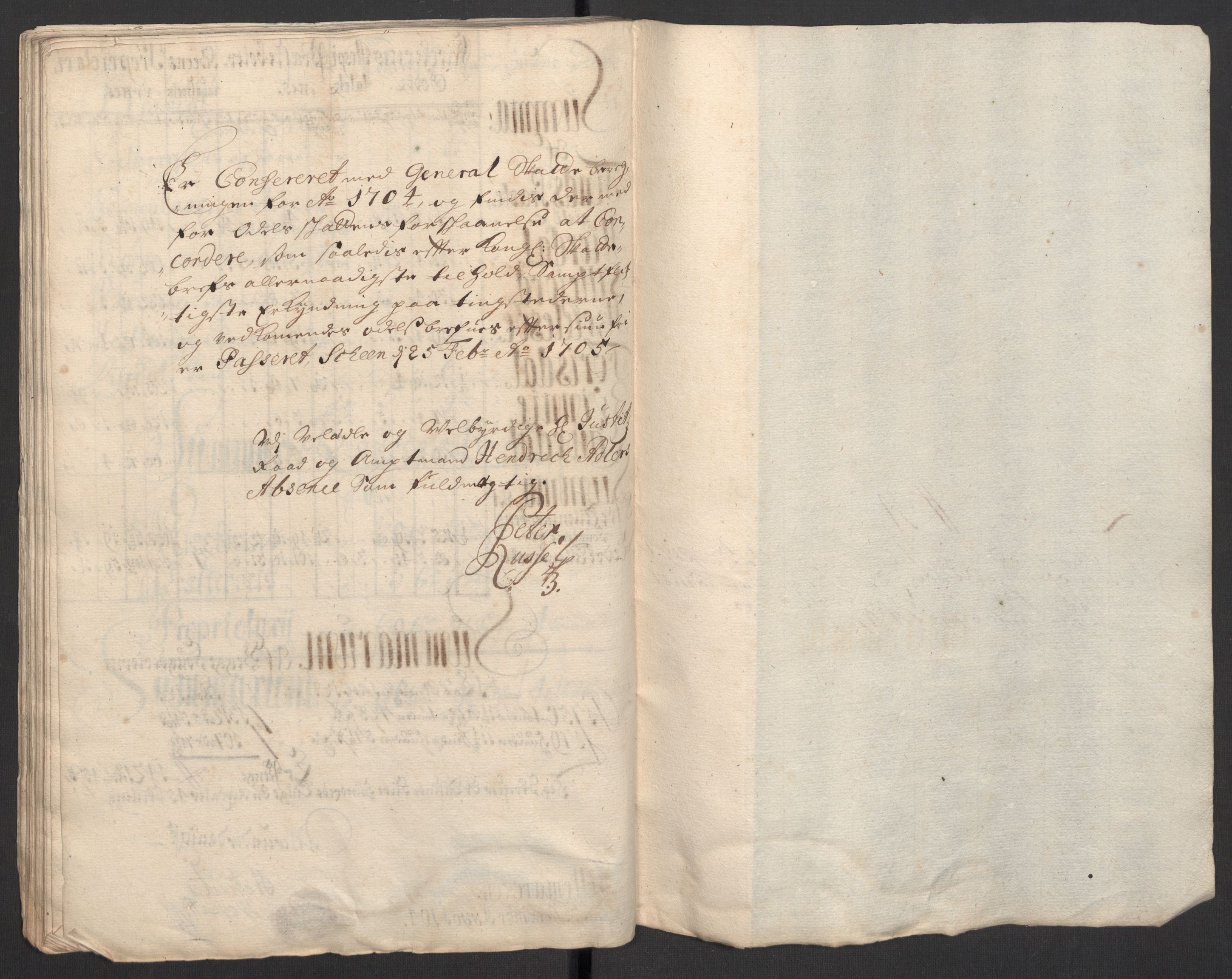 Rentekammeret inntil 1814, Reviderte regnskaper, Fogderegnskap, RA/EA-4092/R36/L2112: Fogderegnskap Øvre og Nedre Telemark og Bamble, 1704, p. 261