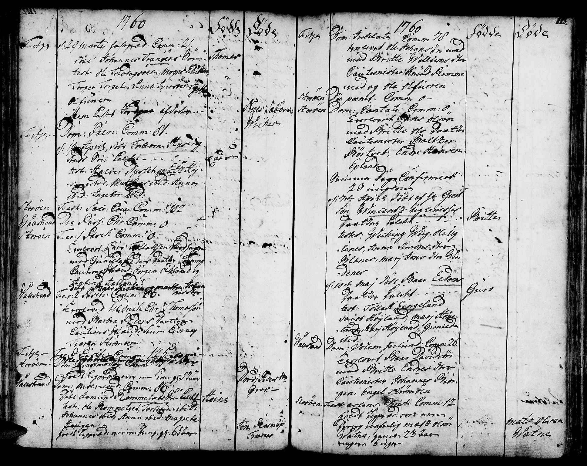 Stord sokneprestembete, AV/SAB-A-78201/H/Haa: Parish register (official) no. A 2, 1744-1777, p. 113