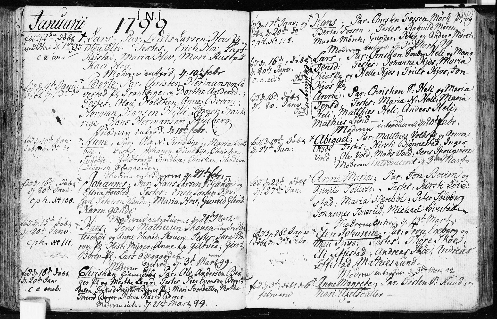 Spydeberg prestekontor Kirkebøker, AV/SAO-A-10924/F/Fa/L0003: Parish register (official) no. I 3, 1778-1814, p. 160