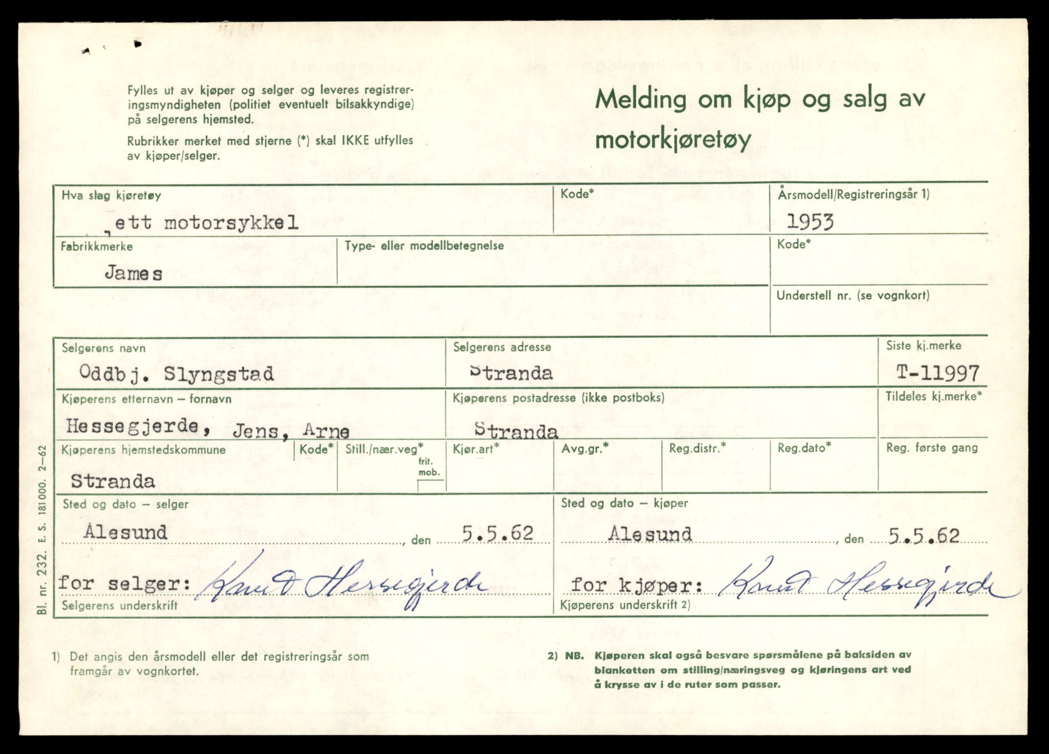 Møre og Romsdal vegkontor - Ålesund trafikkstasjon, AV/SAT-A-4099/F/Fe/L0032: Registreringskort for kjøretøy T 11997 - T 12149, 1927-1998, p. 23