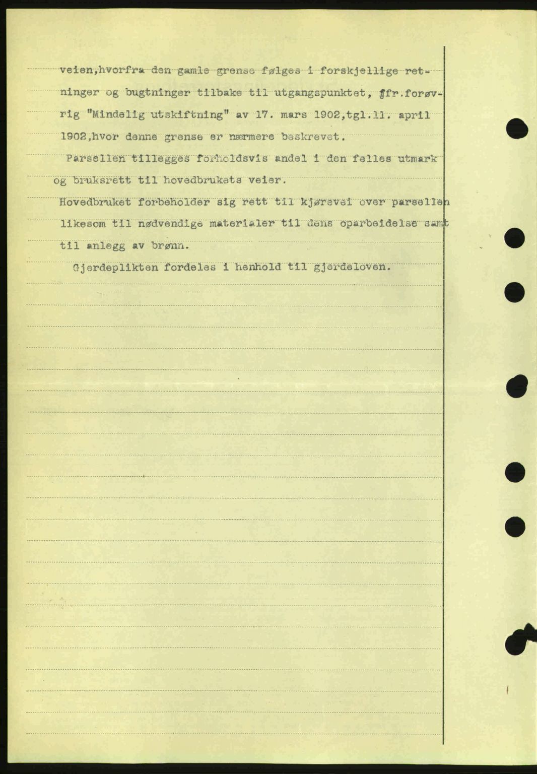 Midhordland sorenskriveri, SAB/A-3001/1/G/Gb/Gbh/L0005: Mortgage book no. A9-10, 1938-1938, Diary no: : 501/1938